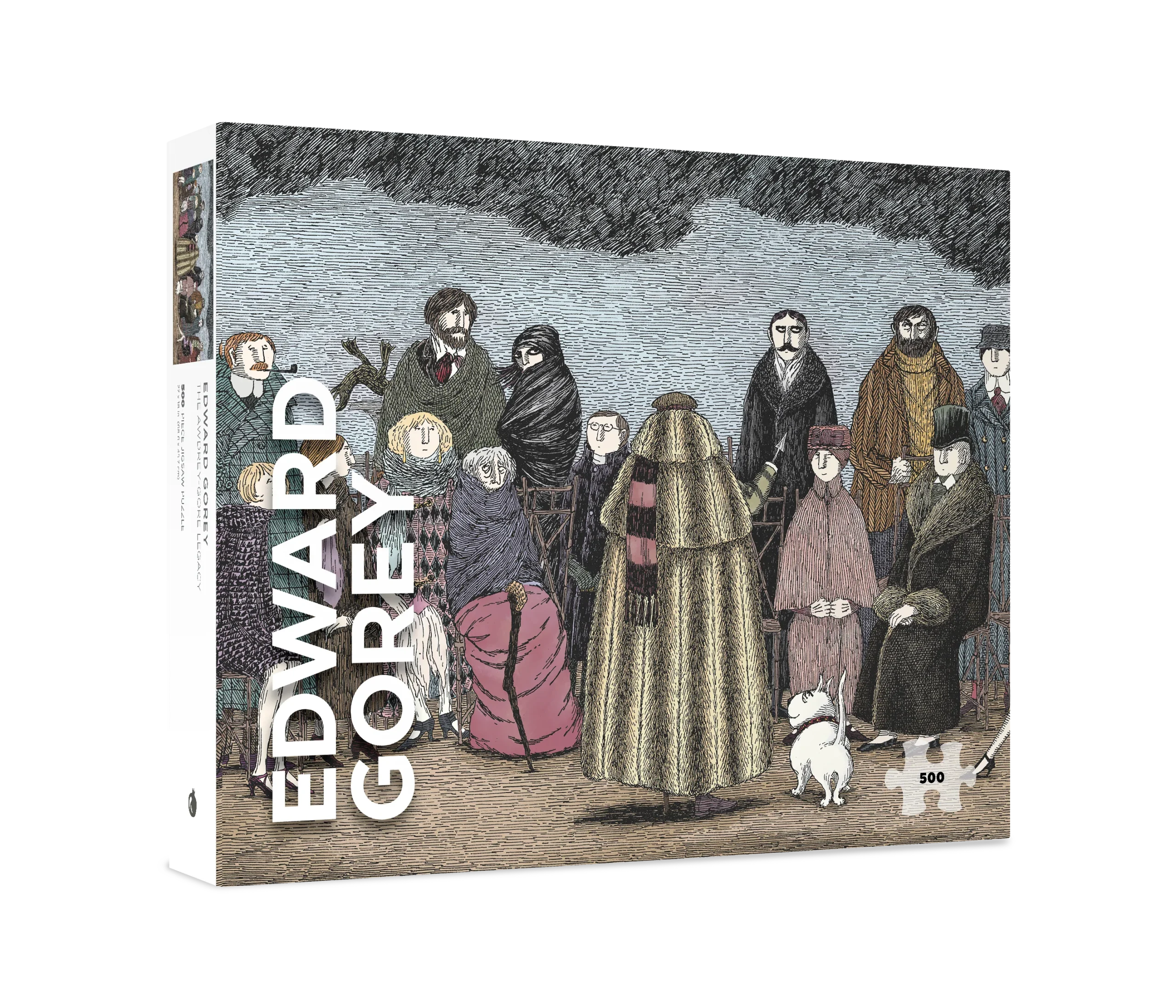 Edward Gorey: The Awdrey-Gore Legacy 500-Piece Jigsaw Puzzle