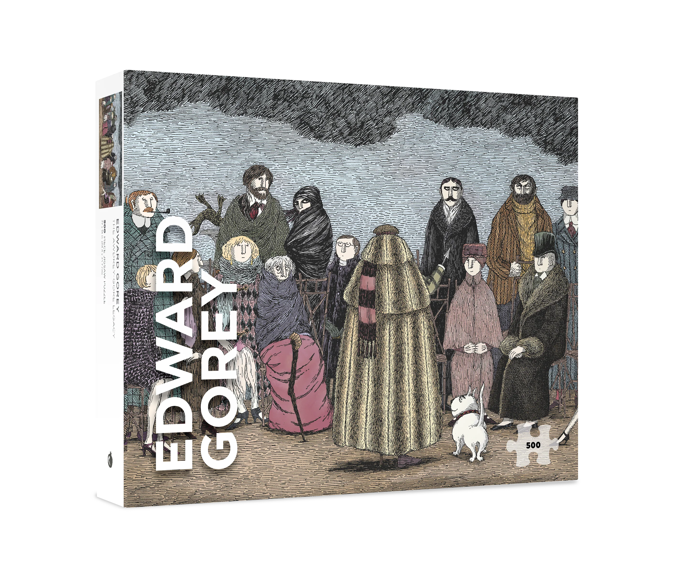 Edward Gorey: The Awdrey-Gore Legacy 500-Piece Jigsaw Puzzle