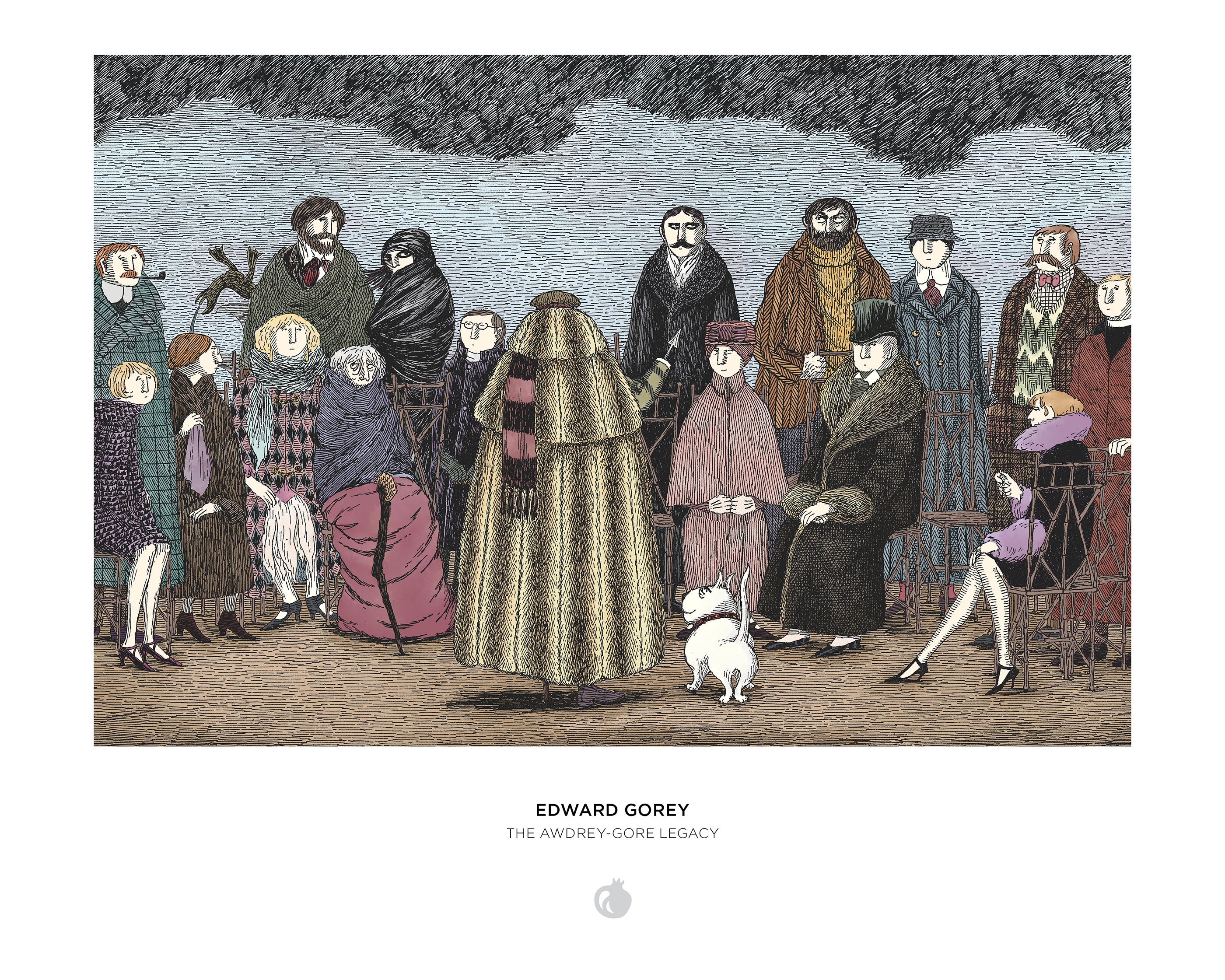 Edward Gorey: The Awdrey-Gore Legacy 500-Piece Jigsaw Puzzle