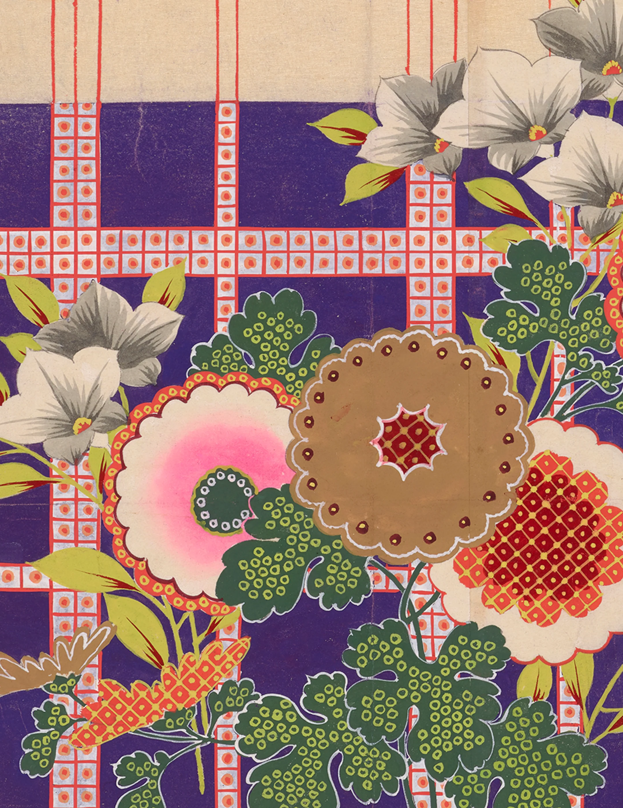 Japanese Decorative Designs Keepsake Boxed Notecards