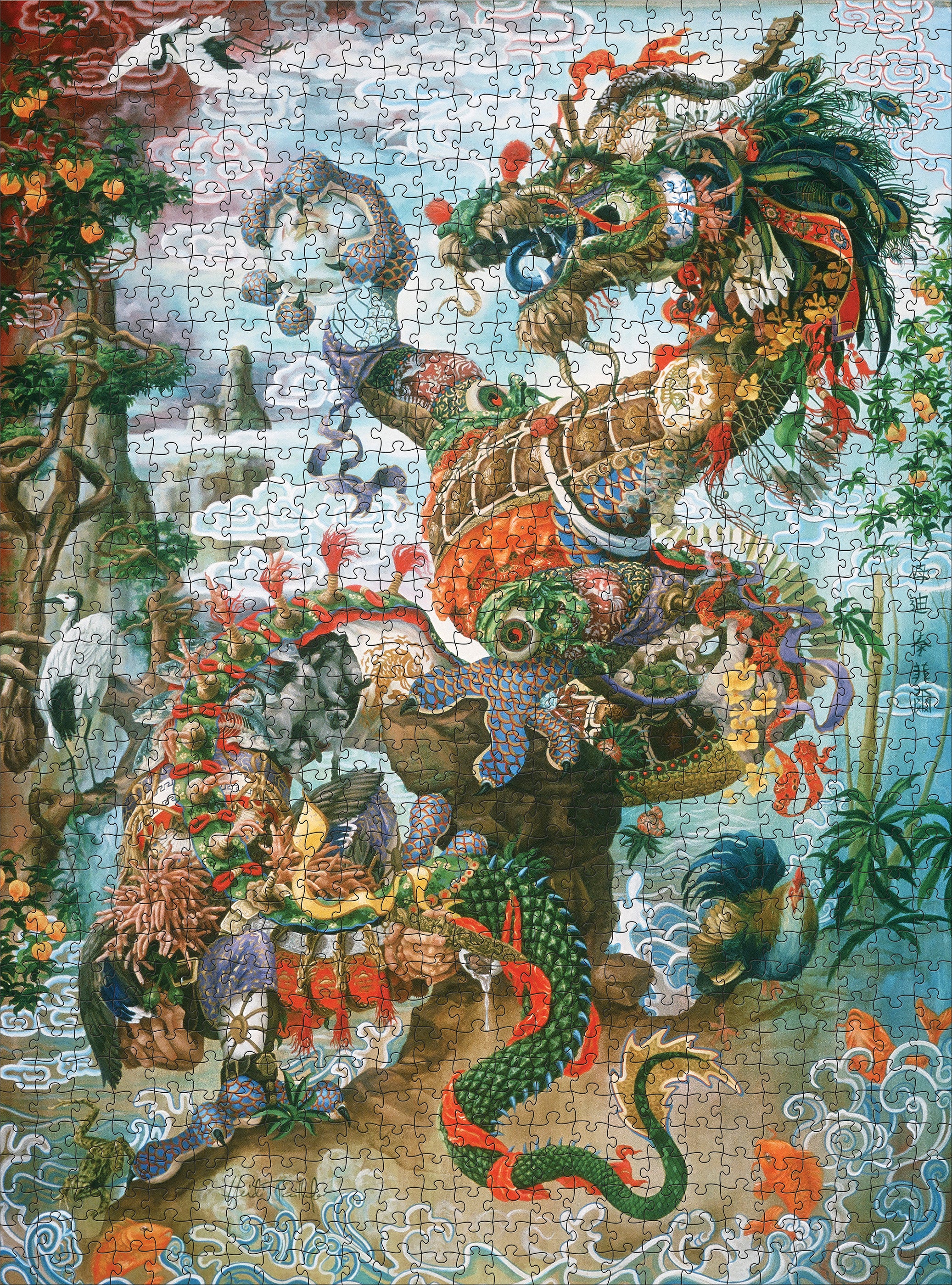 Heidi Taillefer: Dragon of the Yangtze 1000-Piece Jigsaw Puzzle