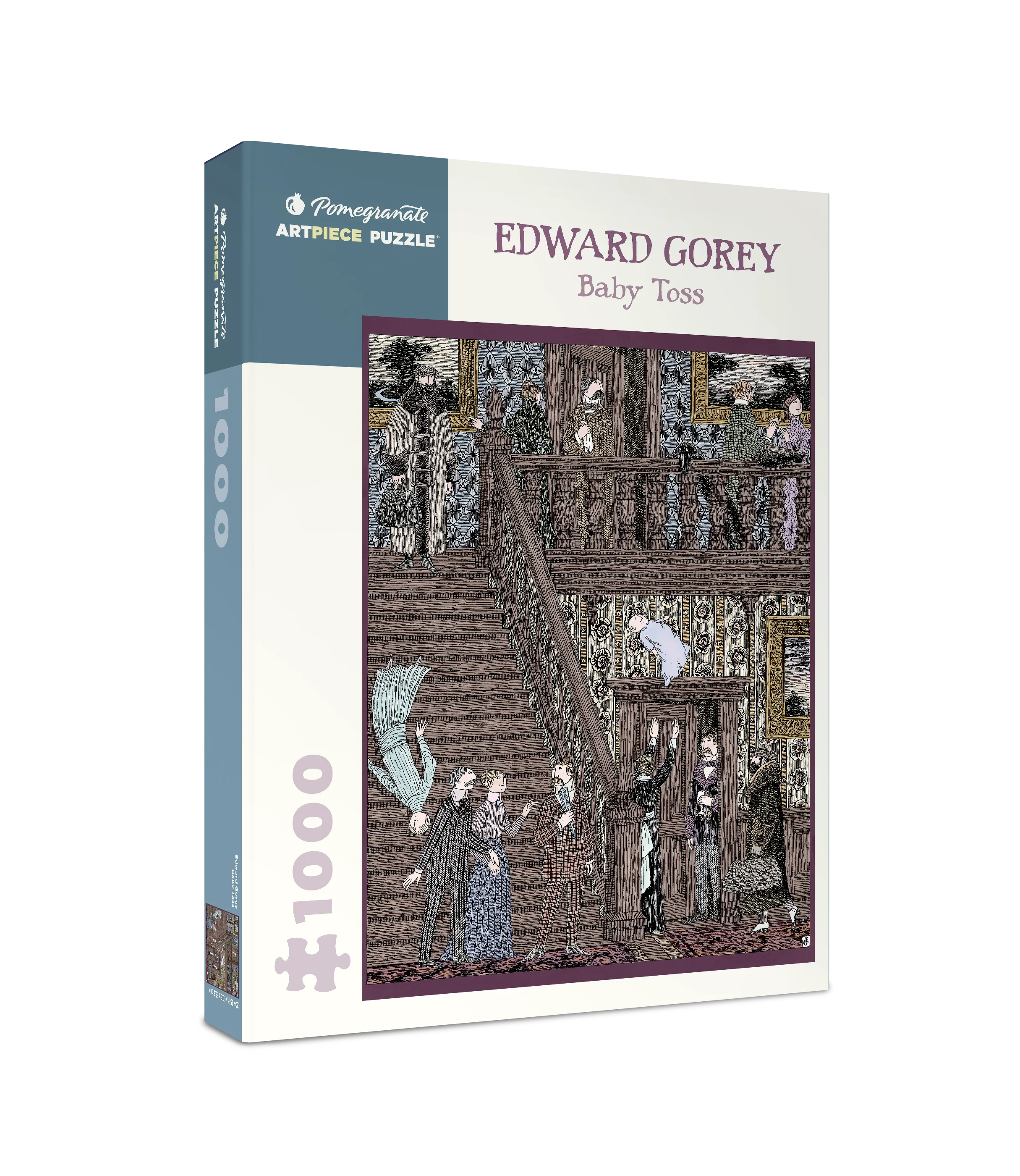 Edward Gorey: Baby Toss 1000-Piece Jigsaw Puzzle