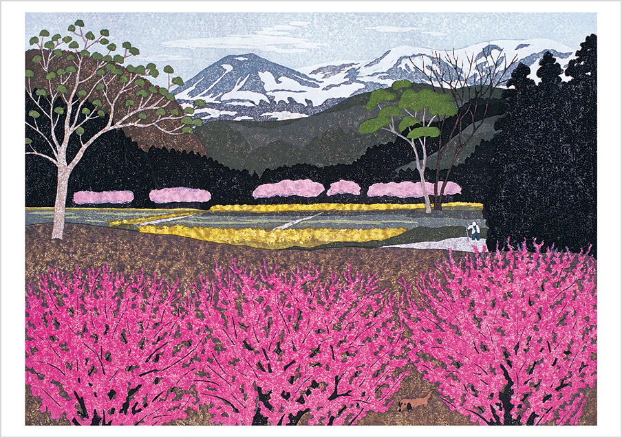 Kazuyuki Ohtsu: Cherry Trees Boxed Notecard Assortment