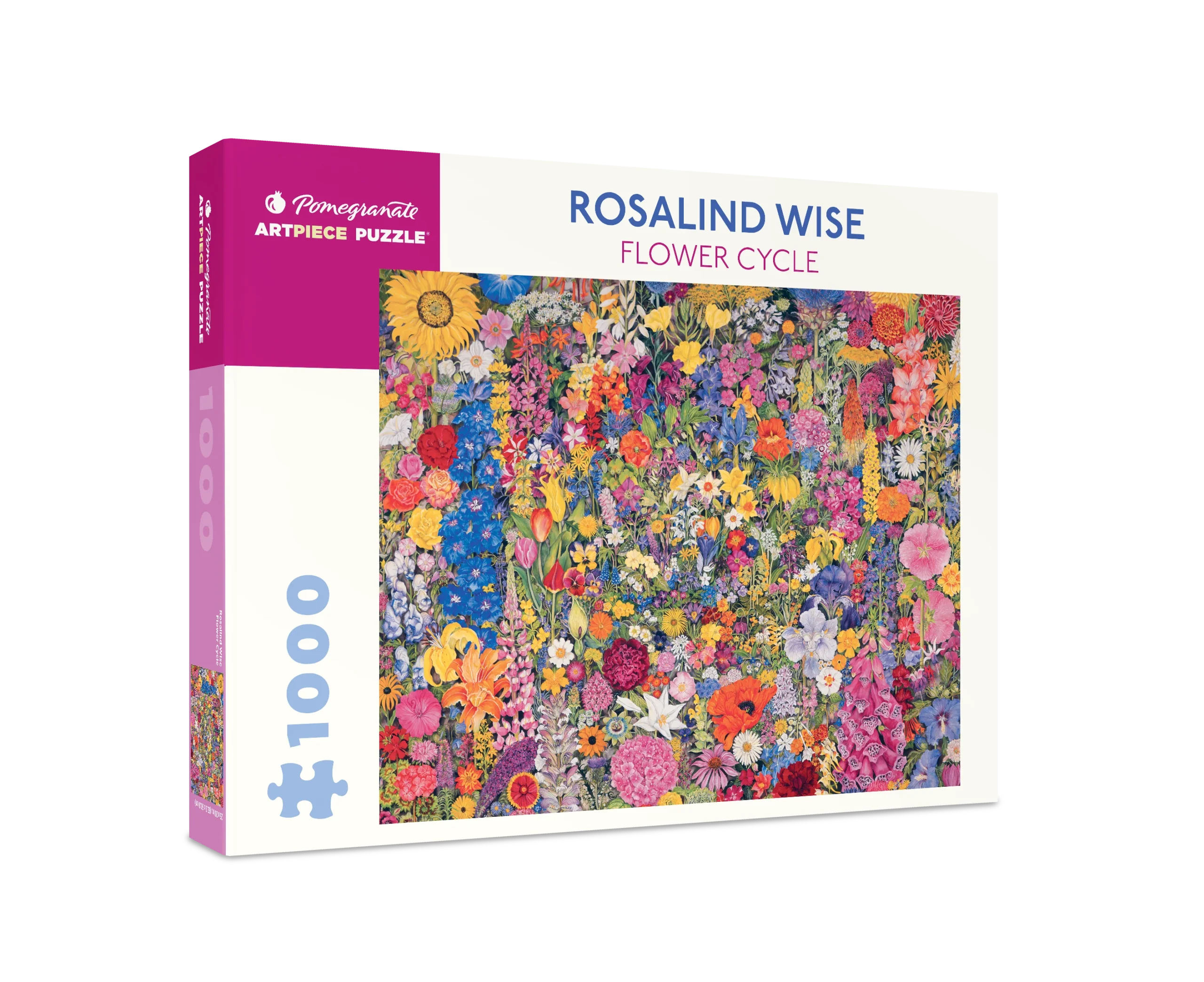 Rosalind Wise: Flower Cycle 1000-Piece Jigsaw Puzzle