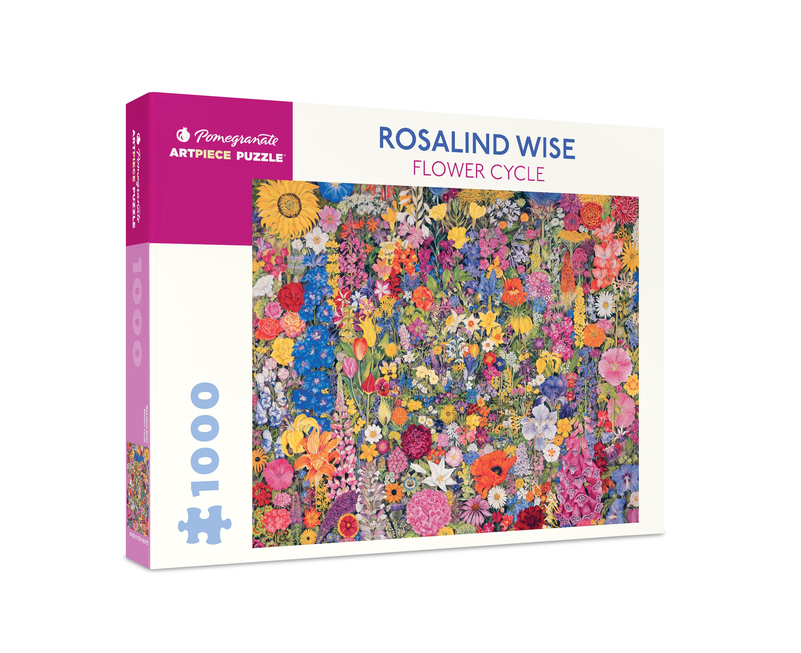 Rosalind Wise: Flower Cycle 1000-Piece Jigsaw Puzzle