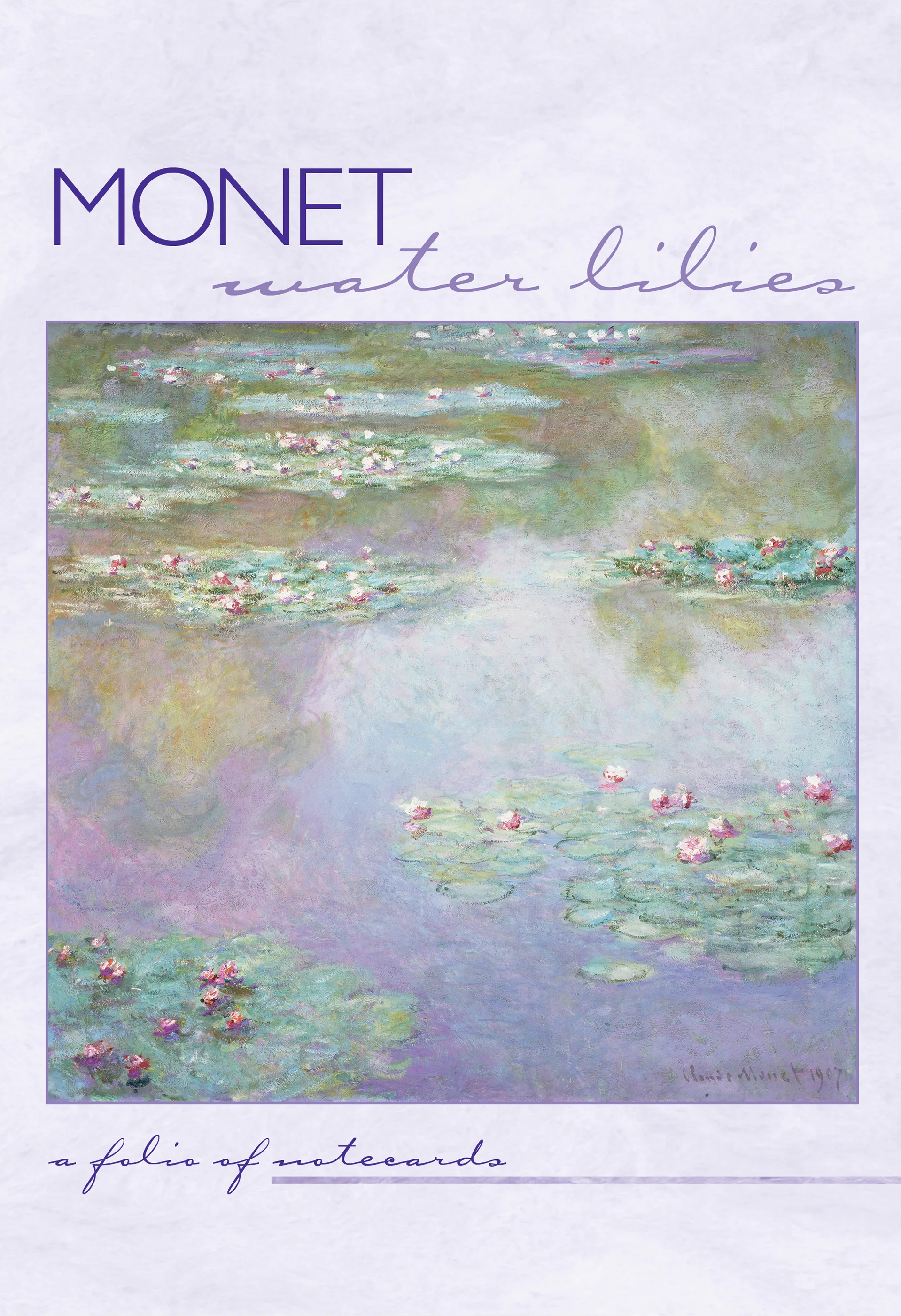 Monet: Water Lilies Notecard Folio