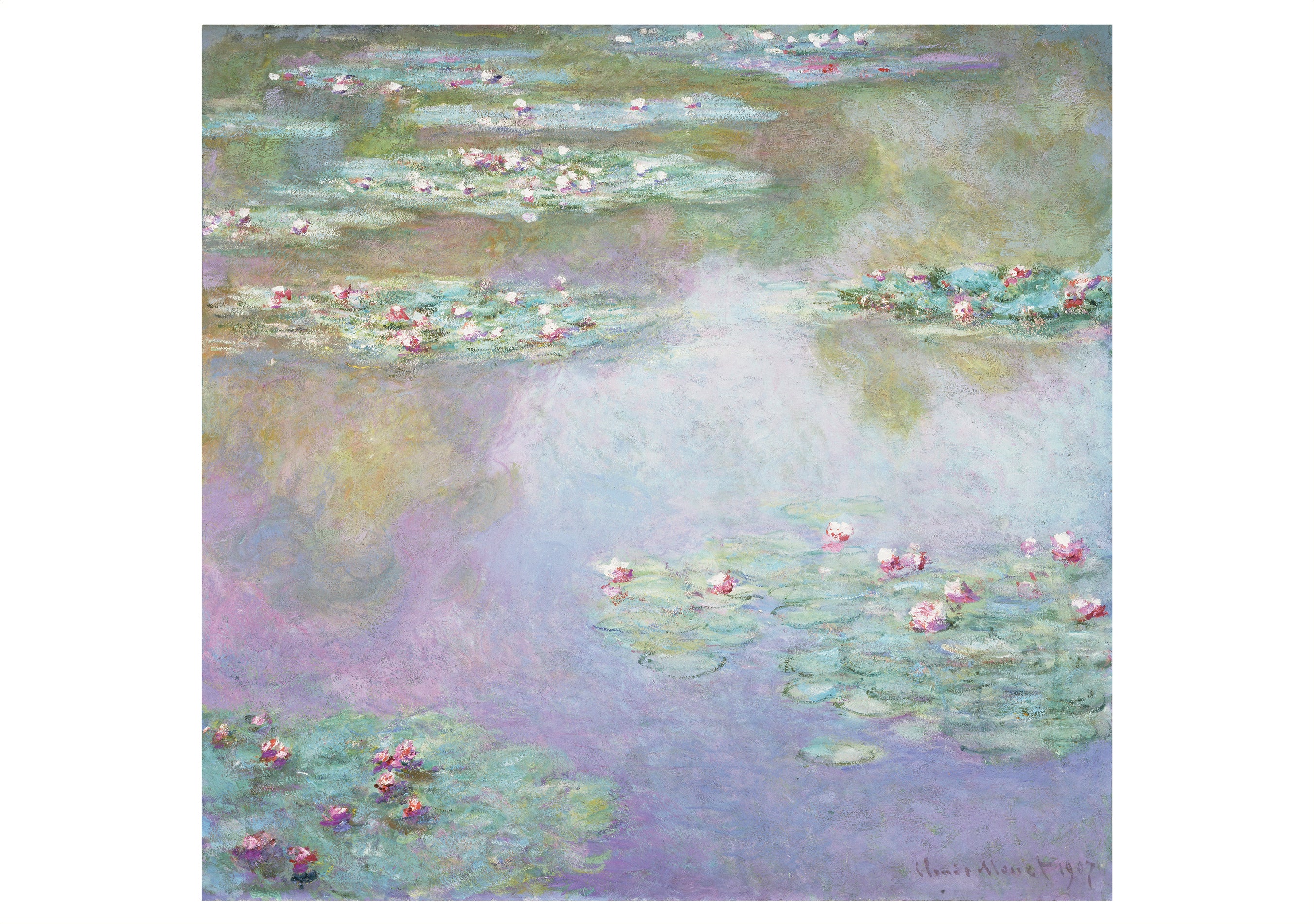 Monet: Water Lilies Notecard Folio