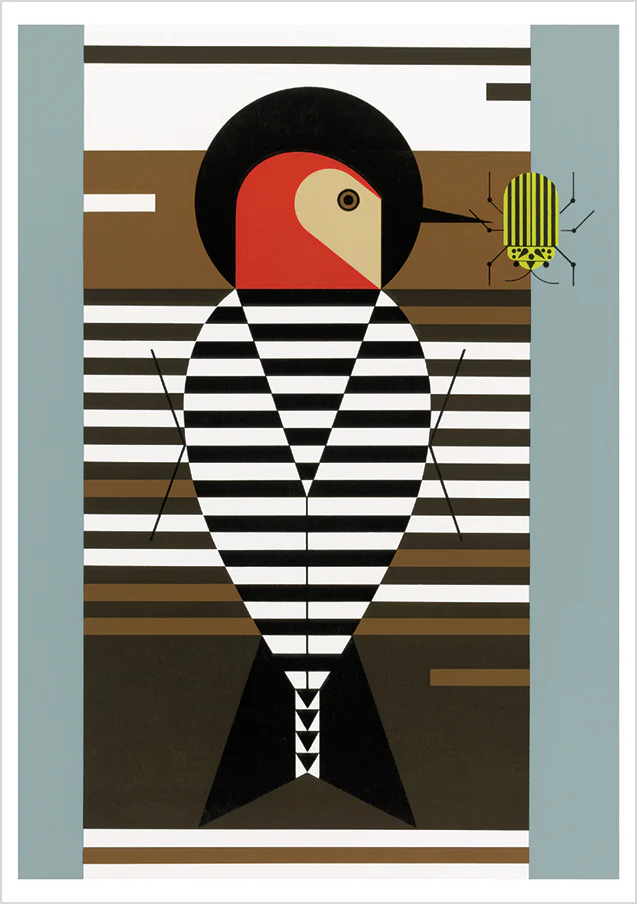 Charley Harper: Woodpeckers Notecard Folio 2 Charley Harper: Woodpeckers Notecard Folio