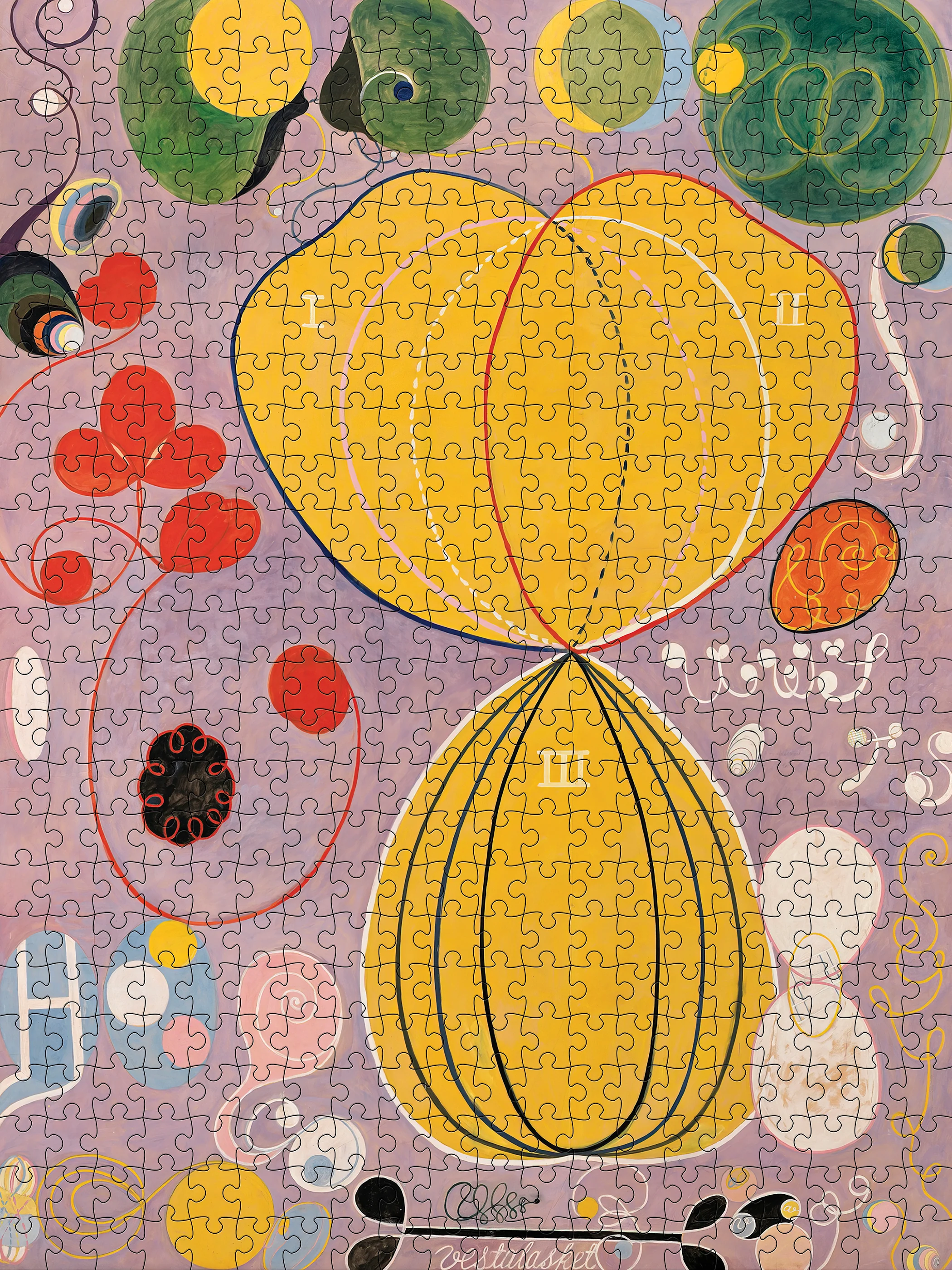 Hilma af Klint: No. 7, Adulthood 500-Piece Jigsaw Puzzle