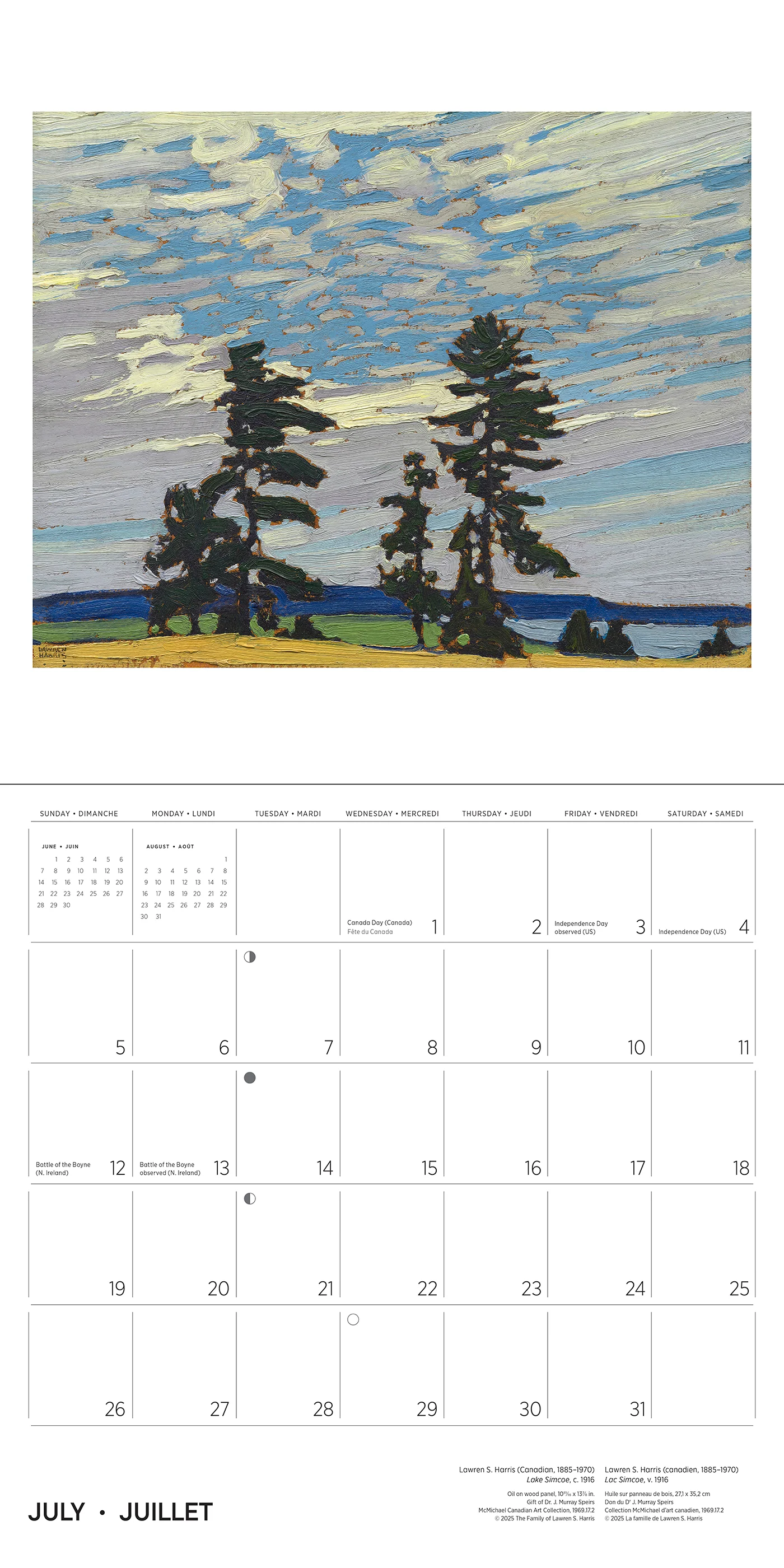 Lawren S. Harris 2026 Wall Calendar 4 Lawren S. Harris 2026 Wall Calendar