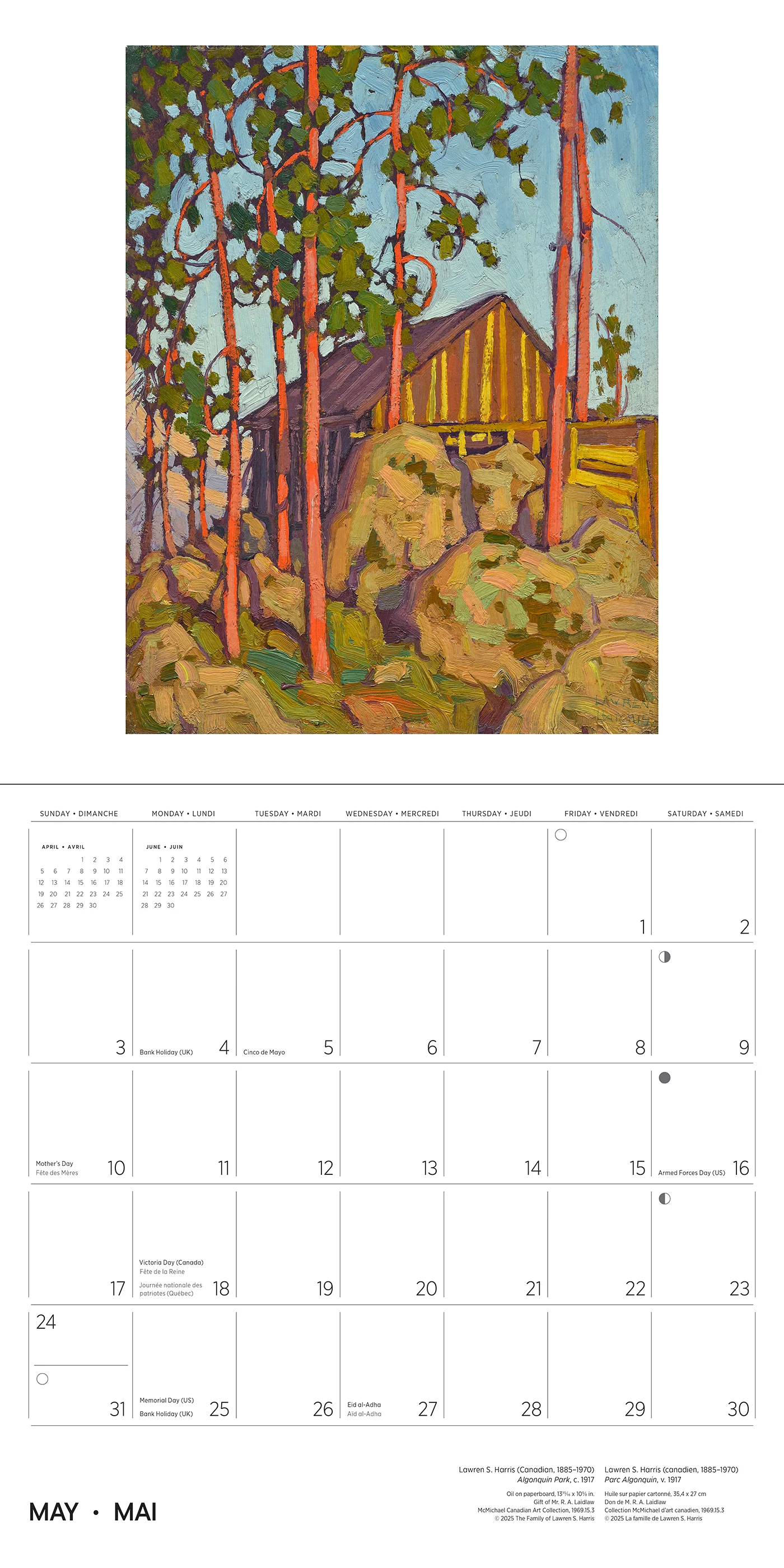 Lawren S. Harris 2026 Wall Calendar 5 Lawren S. Harris 2026 Wall Calendar