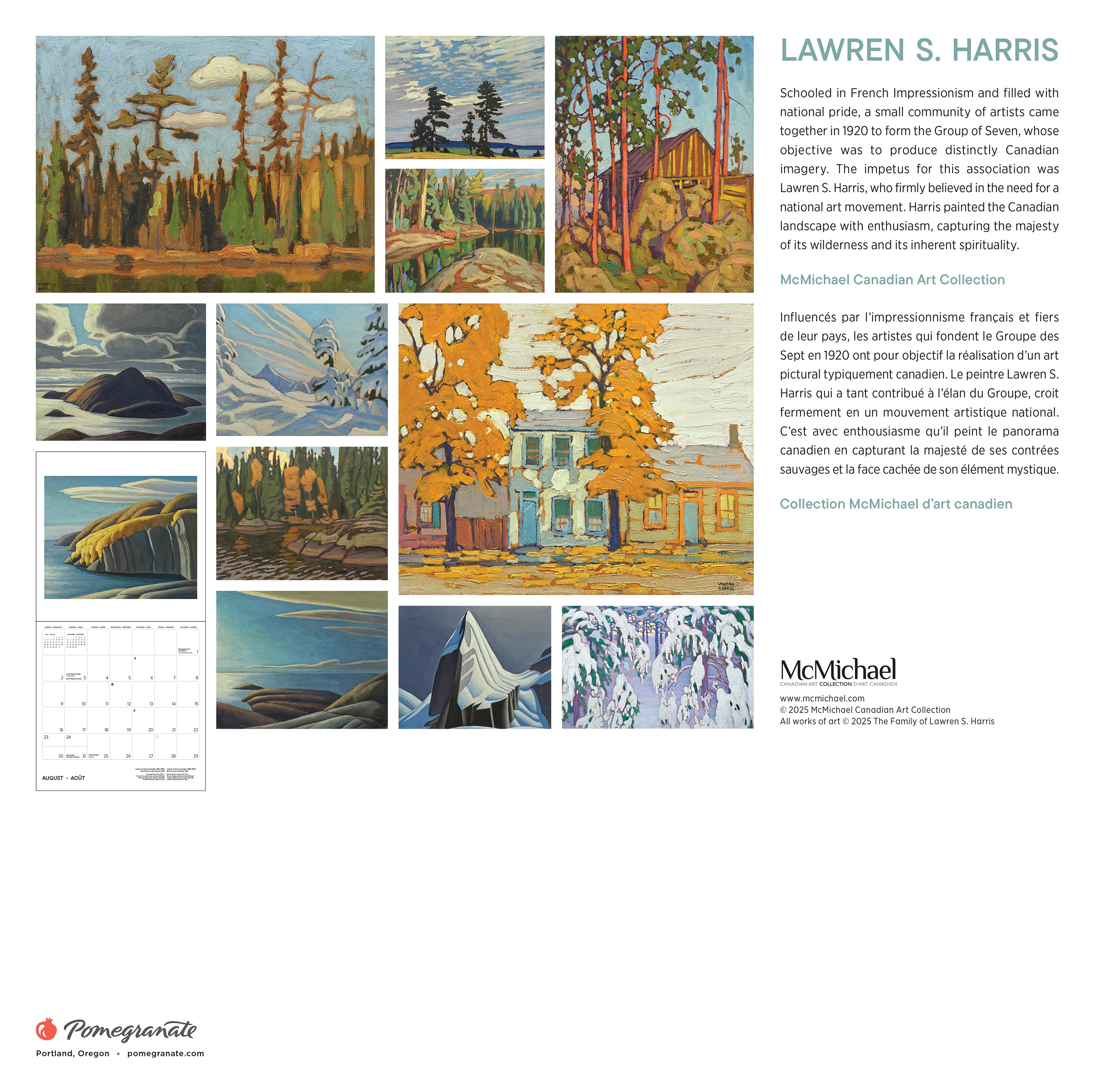 Lawren S. Harris 2026 Wall Calendar 6 Lawren S. Harris 2026 Wall Calendar