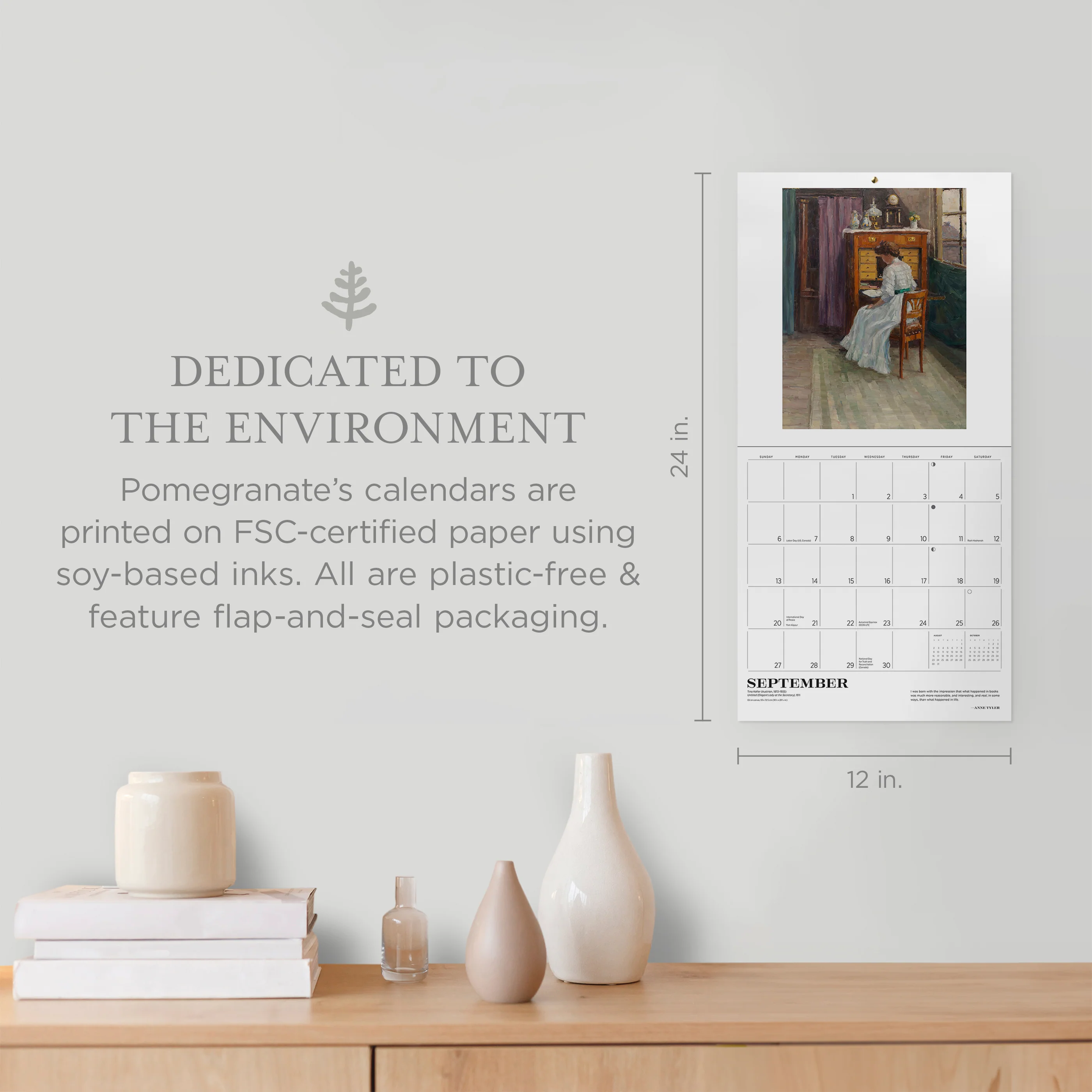 The Reading Woman 2026 Wall Calendar 2 The Reading Woman 2026 Wall Calendar