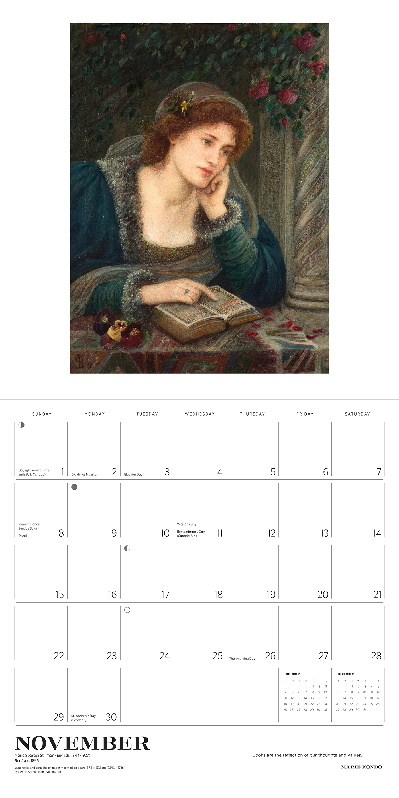 The Reading Woman 2026 Wall Calendar 6 The Reading Woman 2026 Wall Calendar