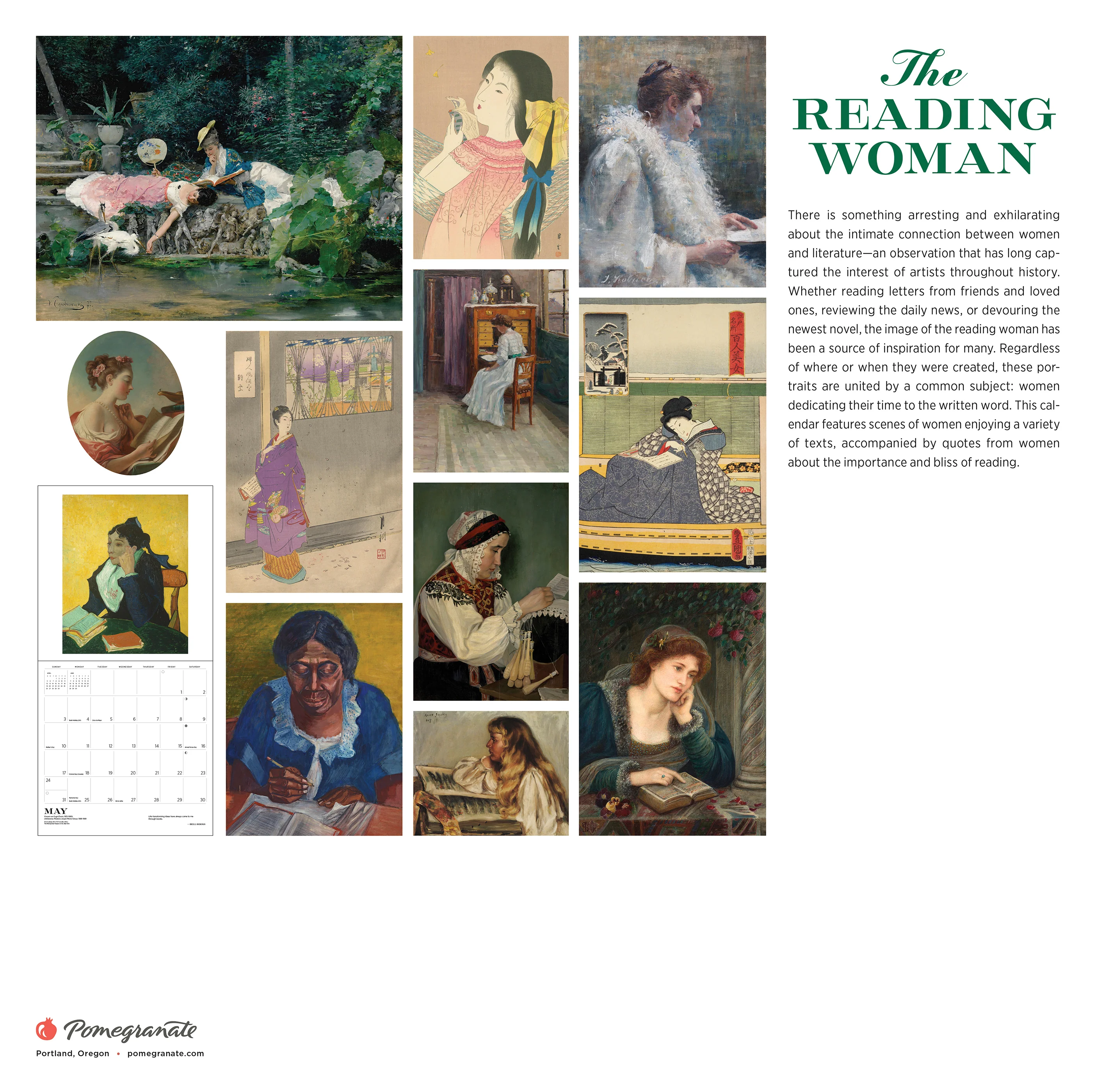 The Reading Woman 2026 Wall Calendar 8 The Reading Woman 2026 Wall Calendar