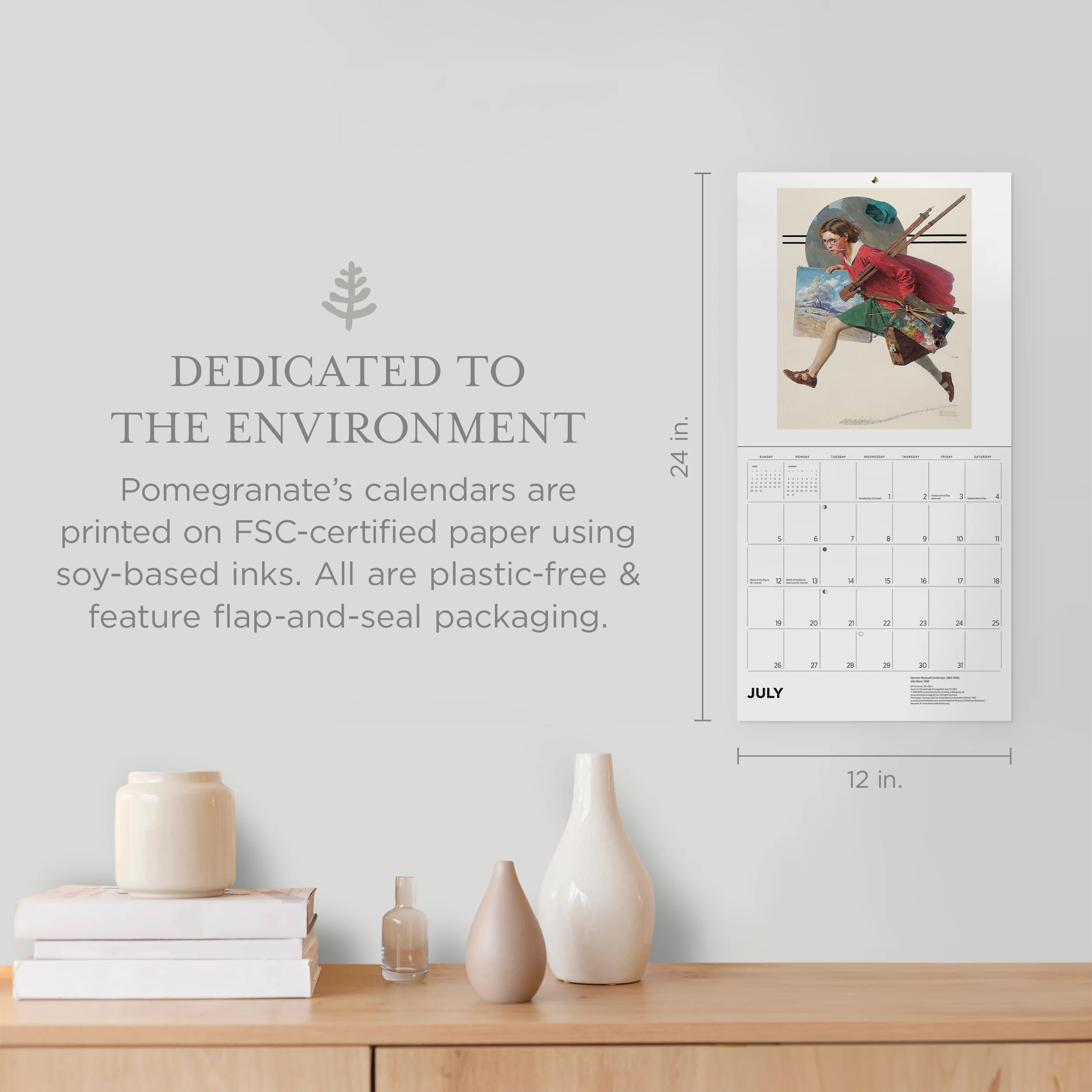 Norman Rockwell: The Saturday Evening Post 2026 Wall Calendar