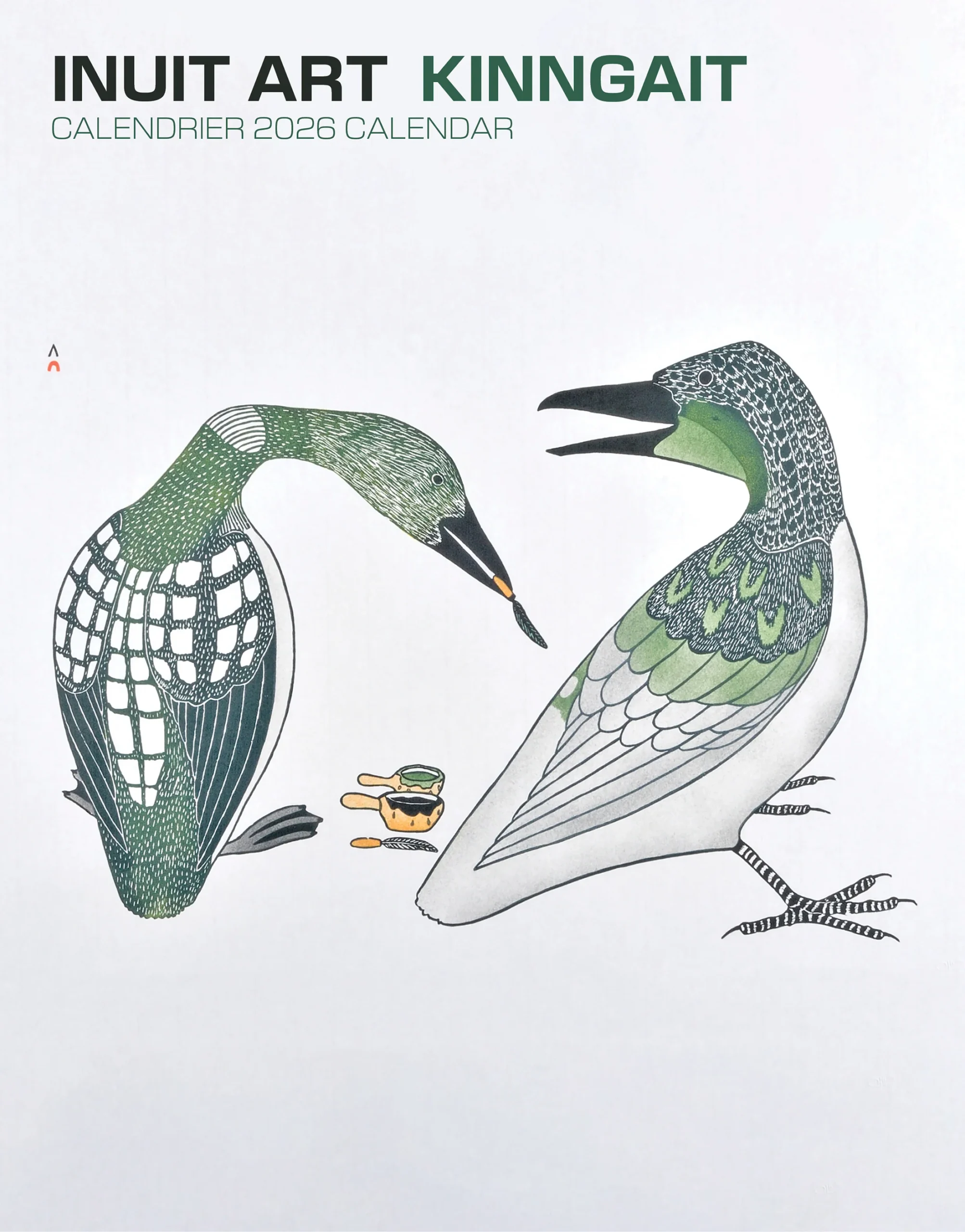 Inuit Art: Kinngait 2026 Mini Wall Calendar