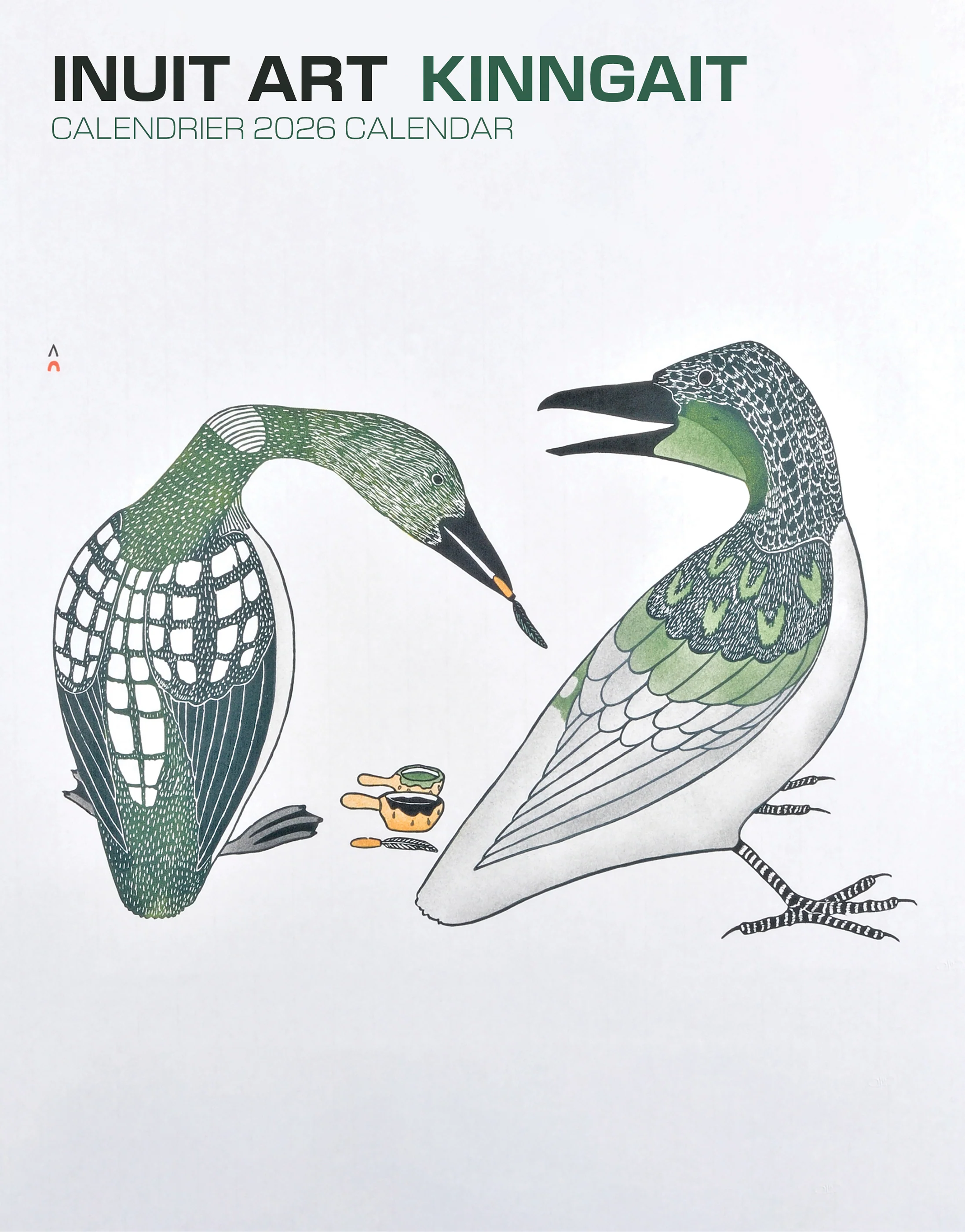 Inuit Art: Kinngait 2026 Mini Wall Calendar