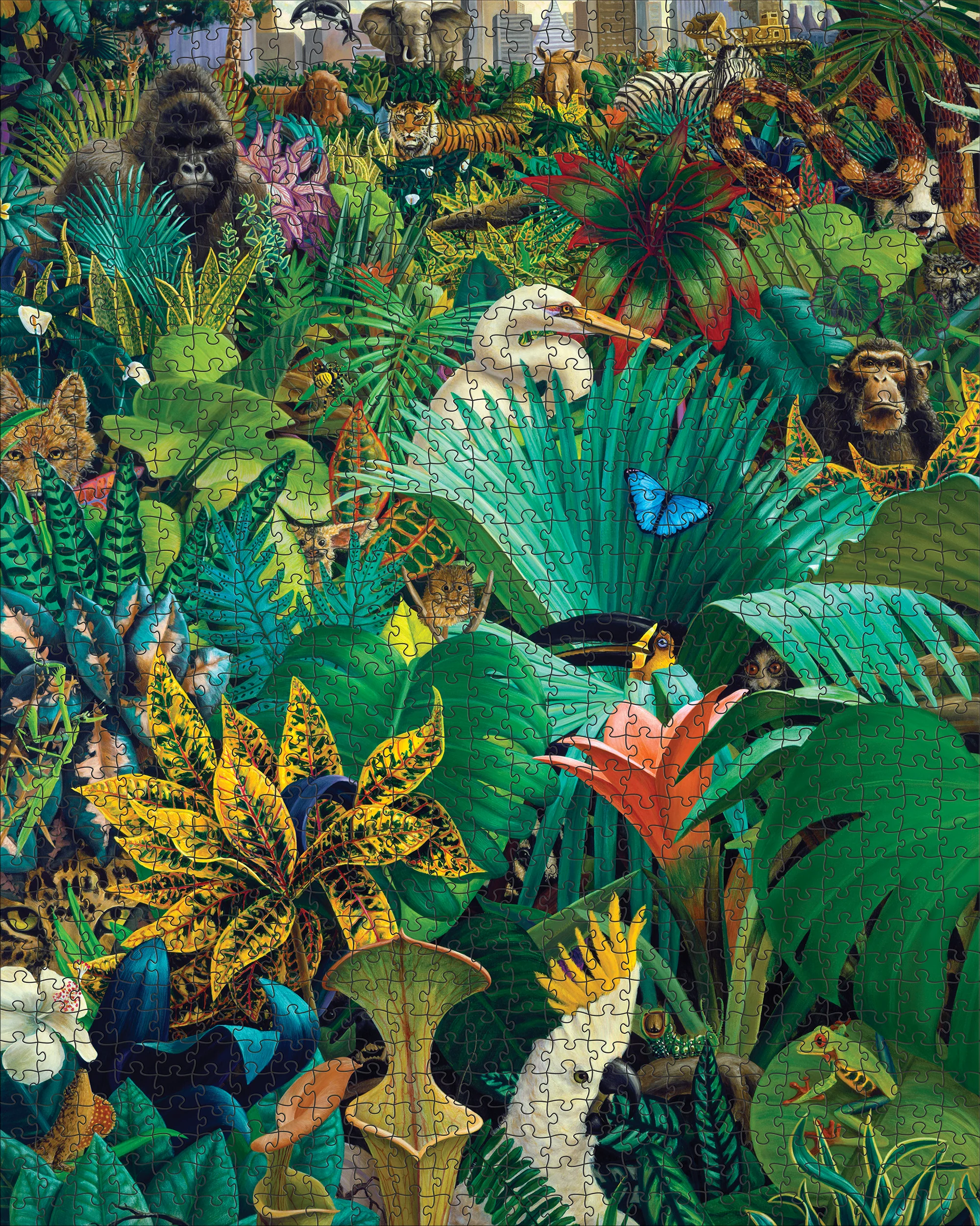 Charles Lynn Bragg: City Limits 1000-Piece Jigsaw Puzzle