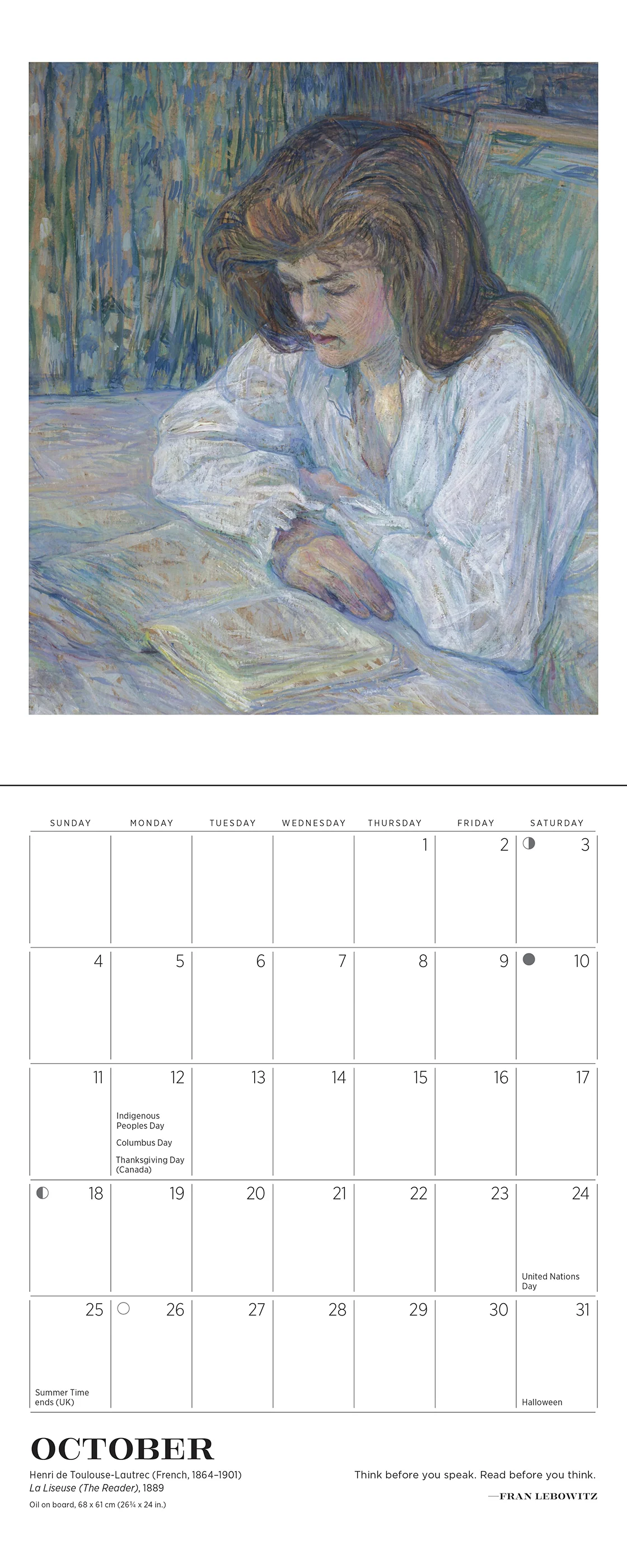 The Reading Woman 2026 Mini Wall Calendar 5 The Reading Woman 2026 Mini Wall Calendar