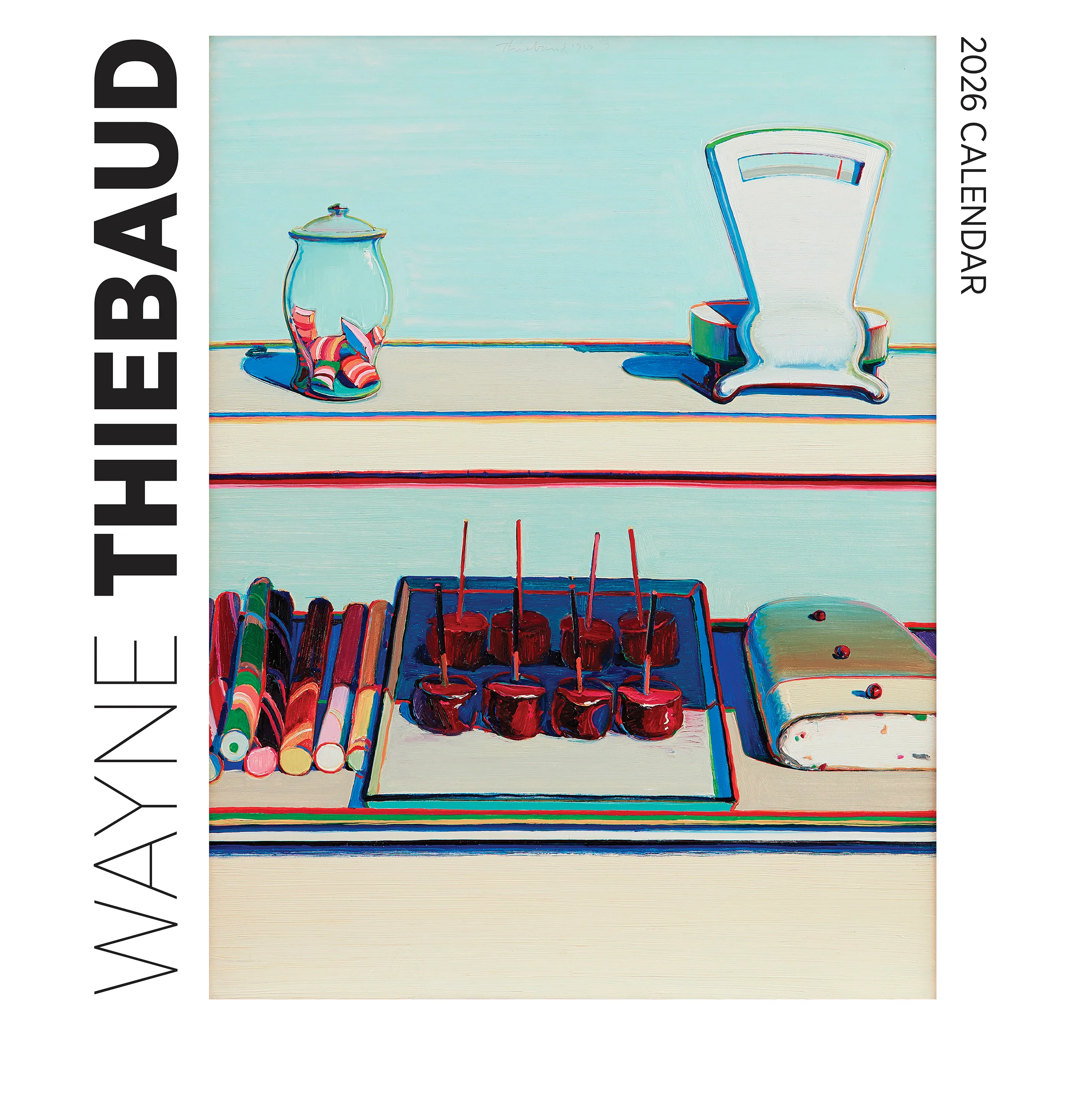 Wayne Thiebaud 2026 Wall Calendar