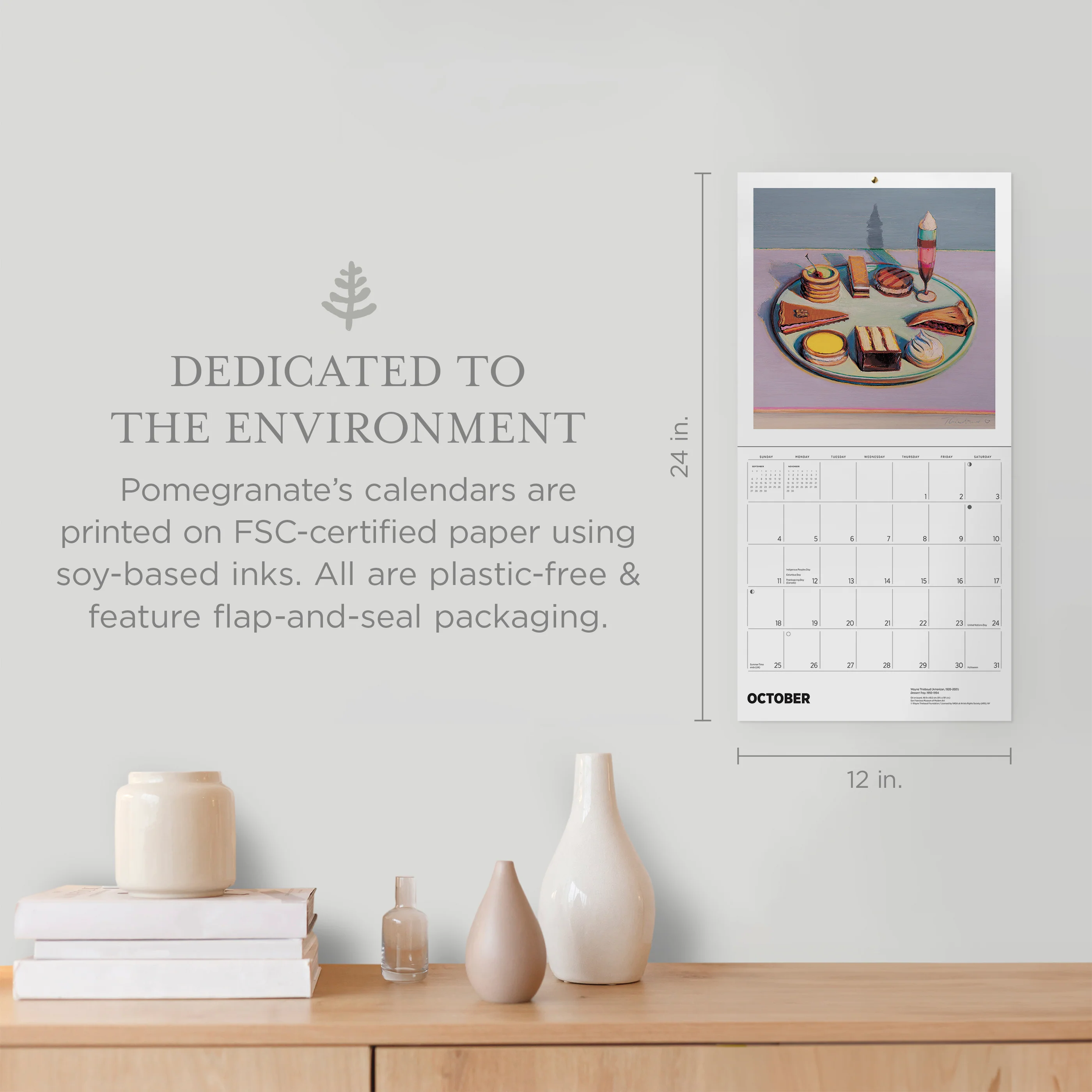 Wayne Thiebaud 2026 Wall Calendar 2 Wayne Thiebaud 2026 Wall Calendar