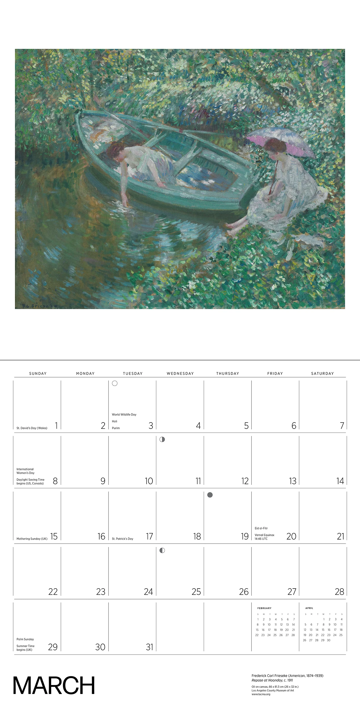 Gardens of the Impressionists 2026 Wall Calendar 5 Gardens of the Impressionists 2026 Wall Calendar