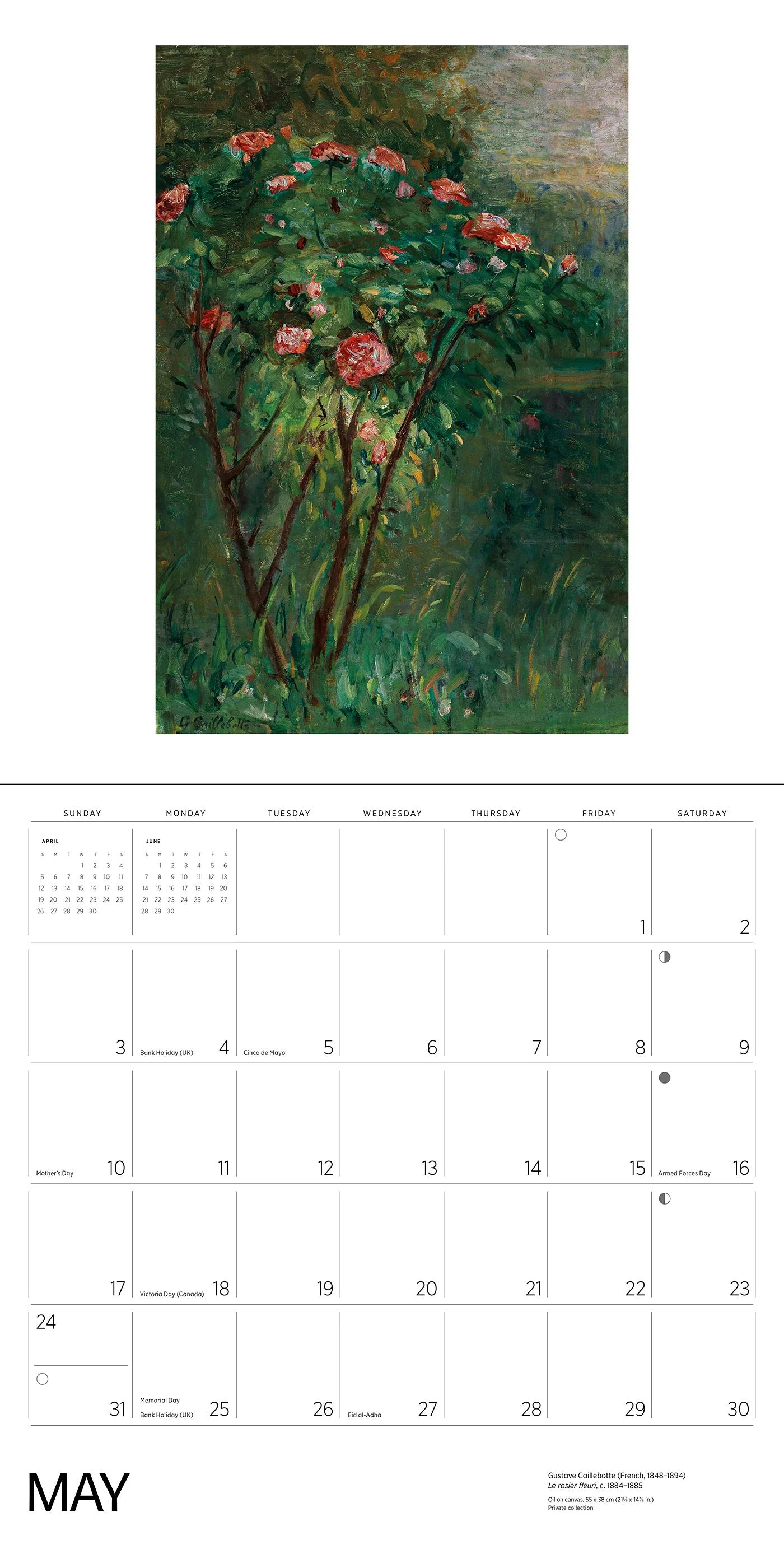 Gardens of the Impressionists 2026 Wall Calendar 7 Gardens of the Impressionists 2026 Wall Calendar