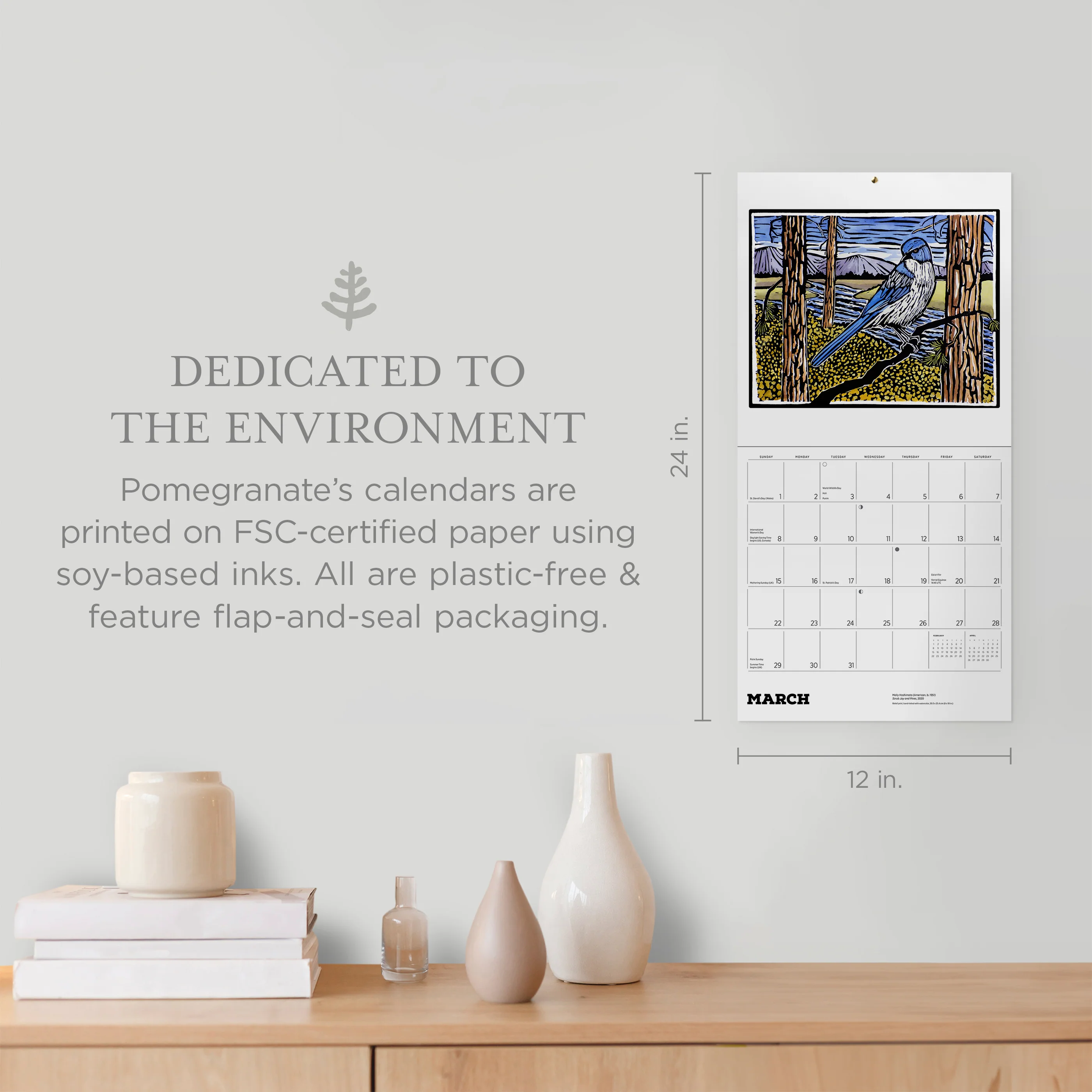 Molly Hashimoto: Birds 2026 Wall Calendar 2 Molly Hashimoto: Birds 2026 Wall Calendar