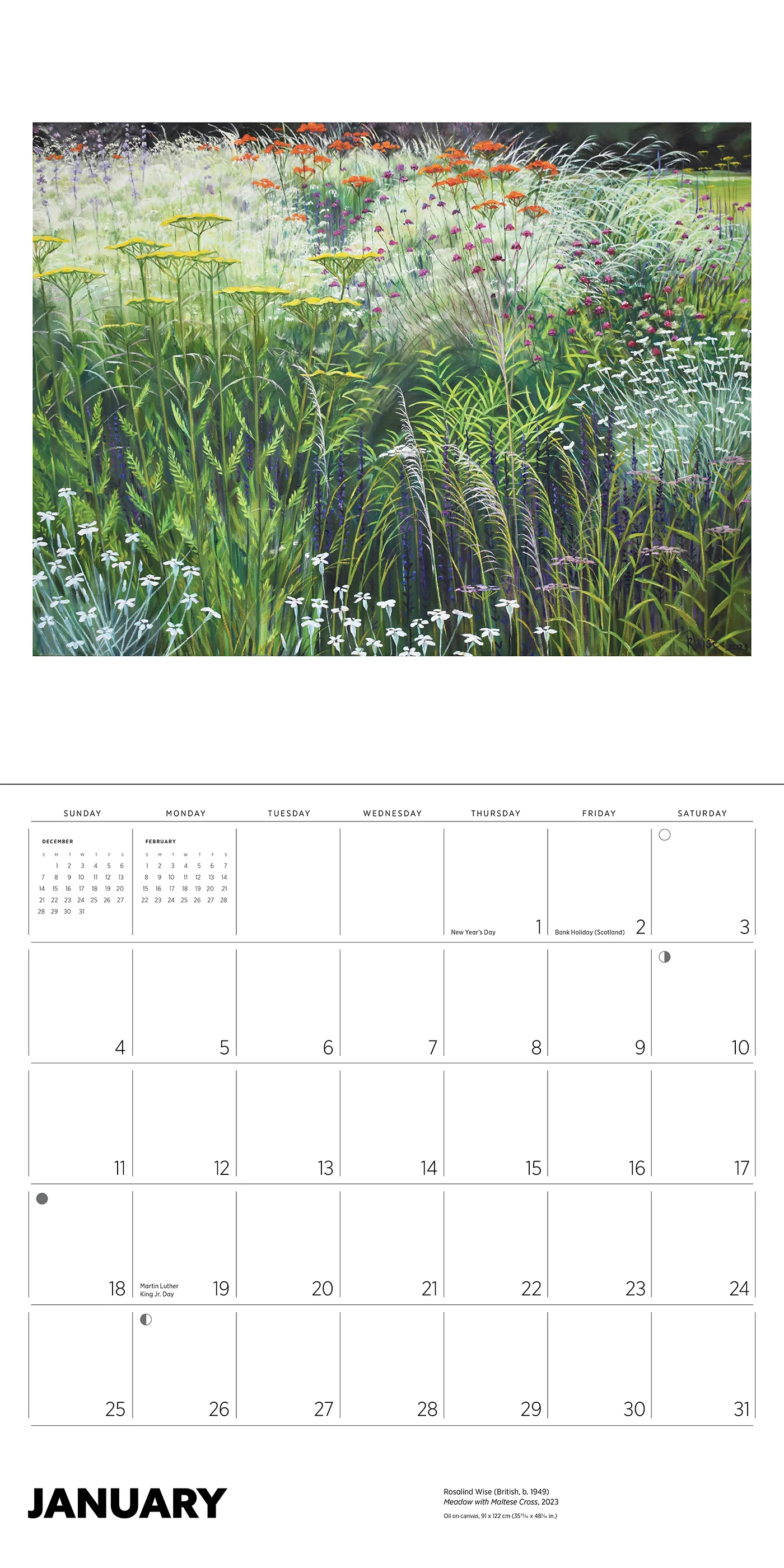 Rosalind Wise 2026 Wall Calendar 3 Rosalind Wise 2026 Wall Calendar