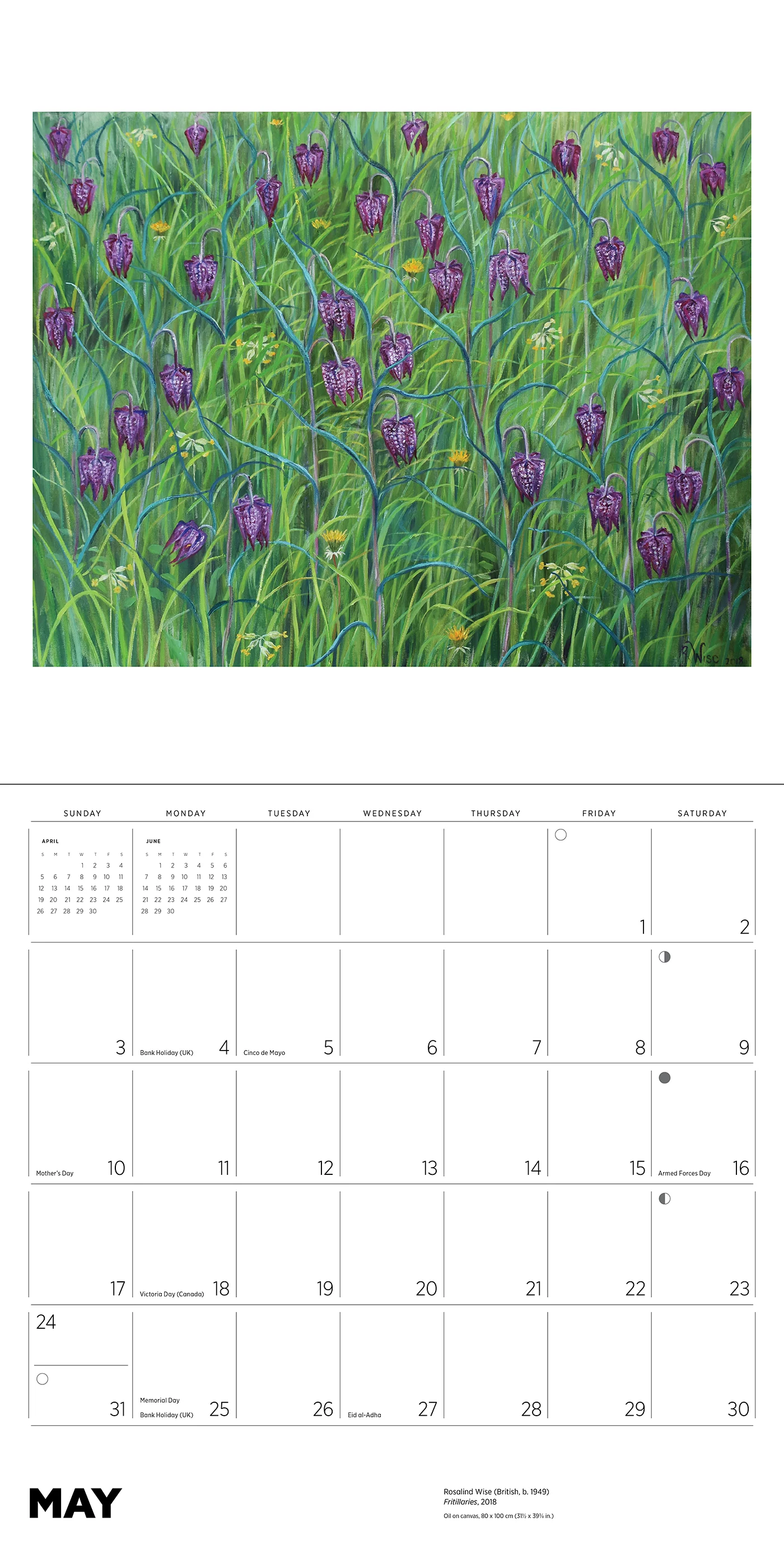 Rosalind Wise 2026 Wall Calendar 7 Rosalind Wise 2026 Wall Calendar