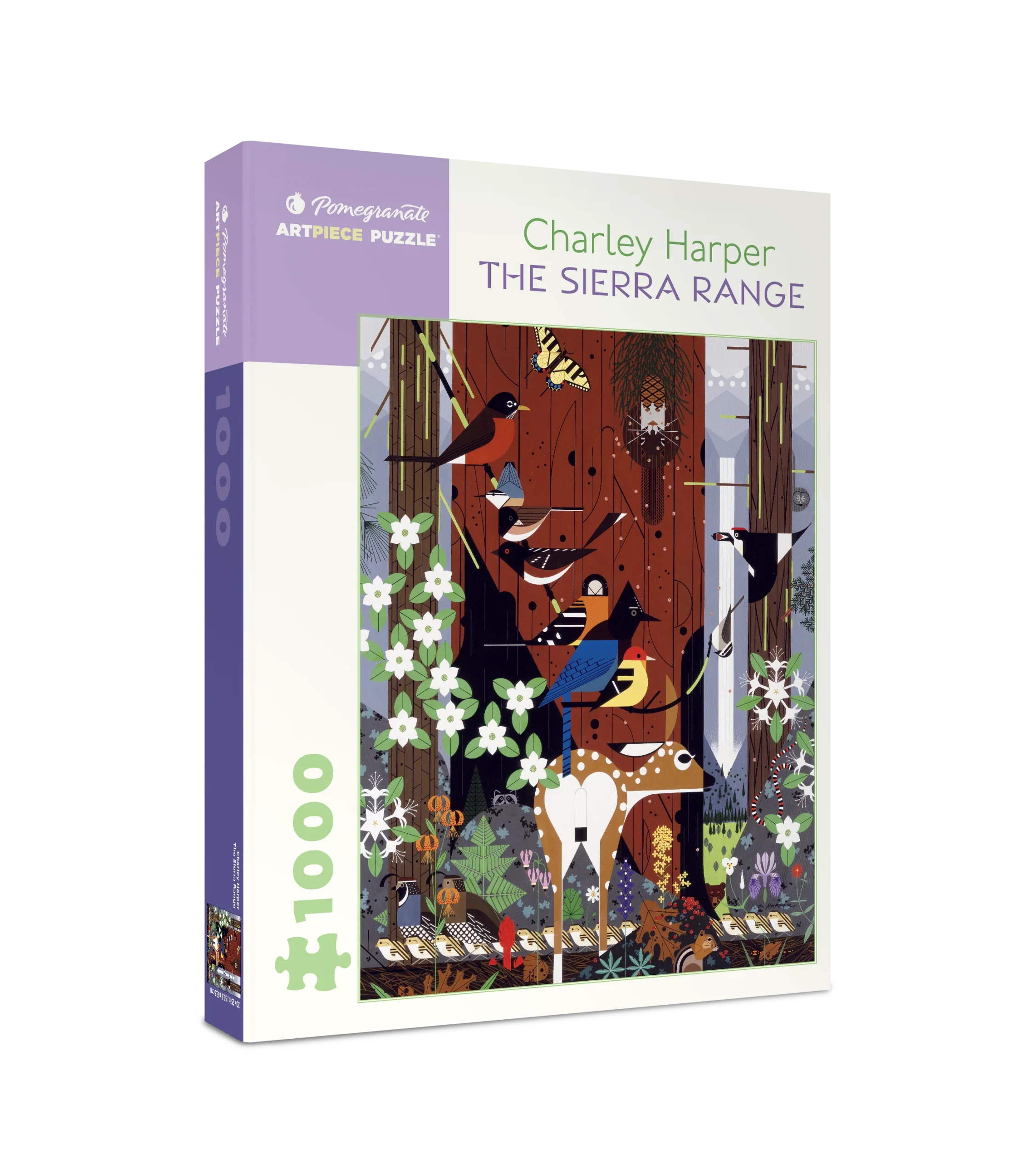 Charley Harper: The Sierra Range 1000-piece Jigsaw Puzzle 1 Charley Harper: The Sierra Range 1000-piece Jigsaw Puzzle