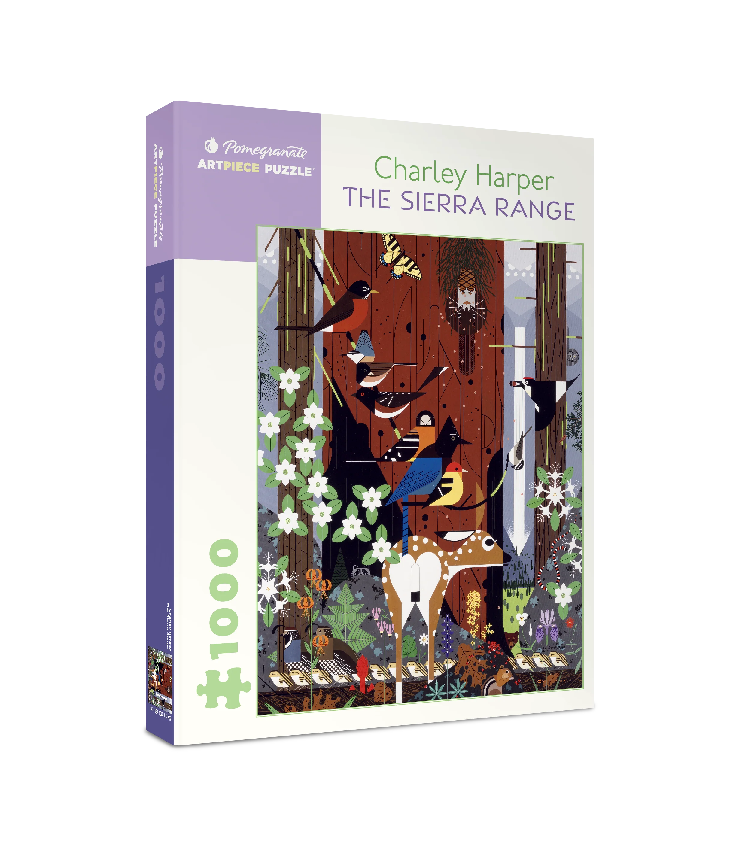 Charley Harper: The Sierra Range 1000-piece Jigsaw Puzzle