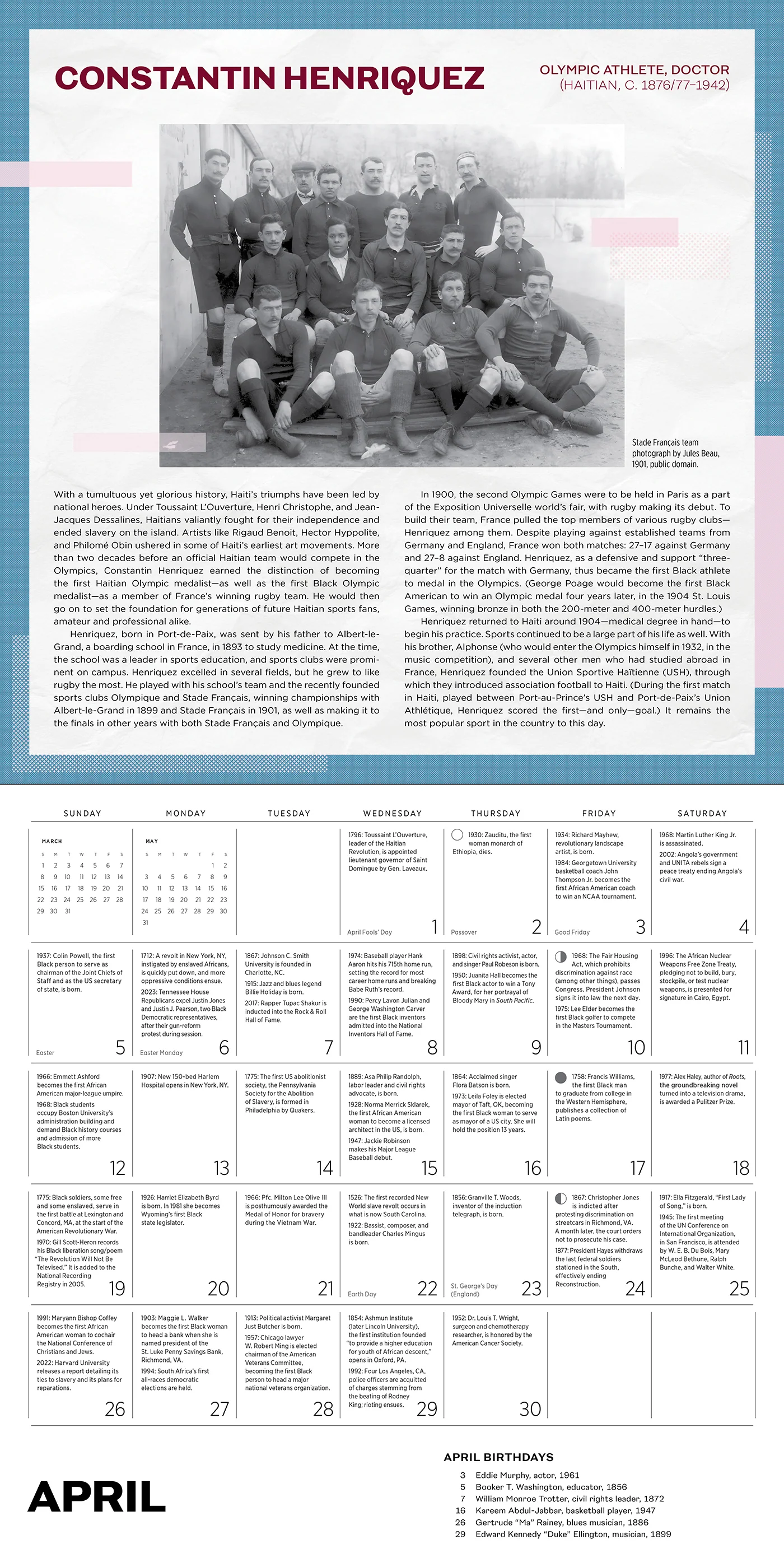 A Journey into 365 Days of Black History 2026 Wall Calendar 7 A Journey into 365 Days of Black History 2026 Wall Calendar