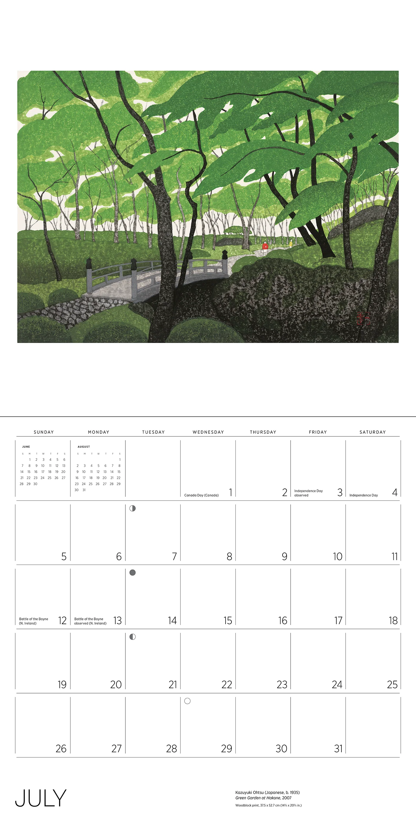 Serenity: Kazuyuki Ohtsu 2026 Wall Calendar 5 Serenity: Kazuyuki Ohtsu 2026 Wall Calendar