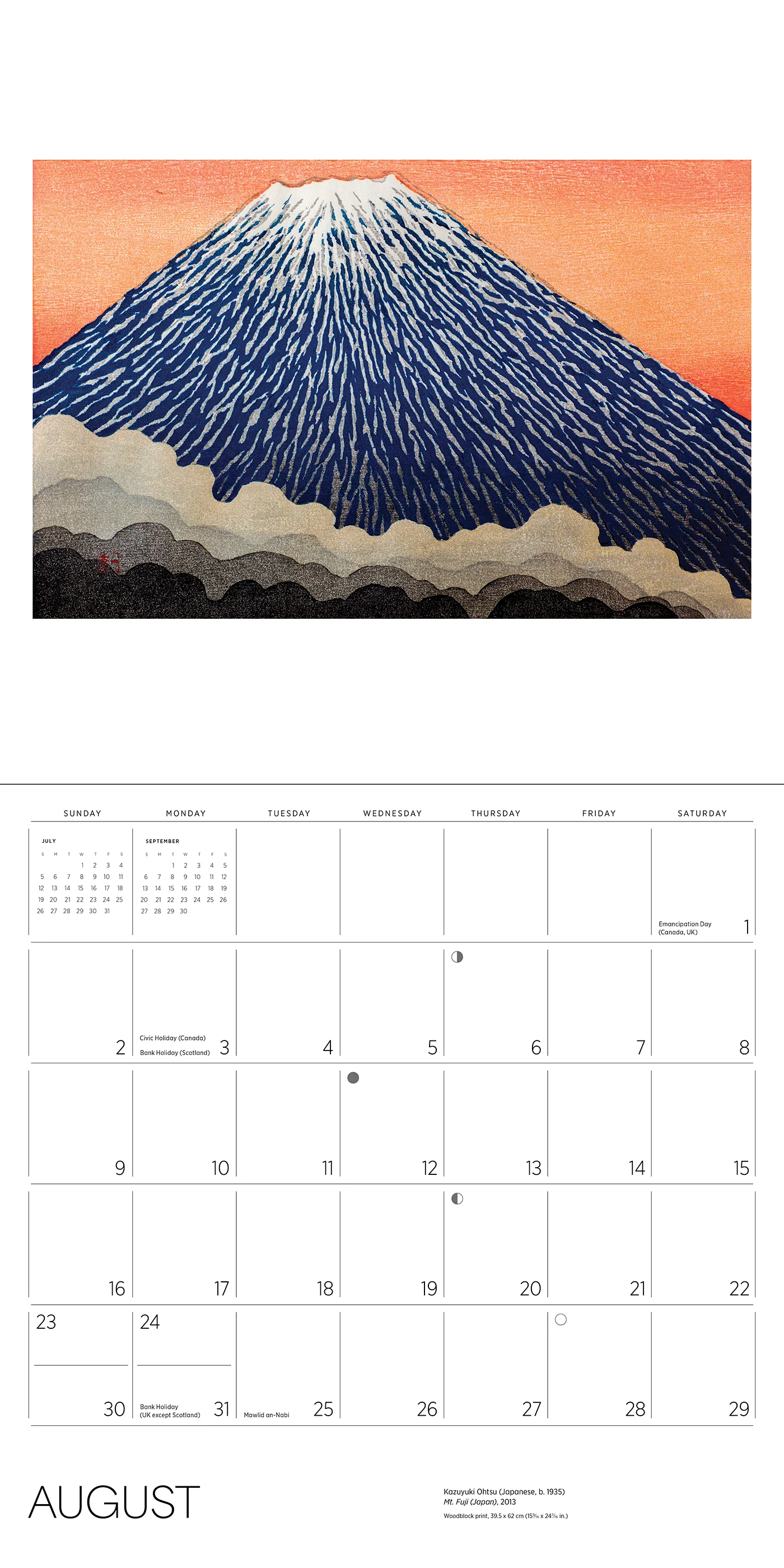Serenity: Kazuyuki Ohtsu 2026 Wall Calendar 6 Serenity: Kazuyuki Ohtsu 2026 Wall Calendar