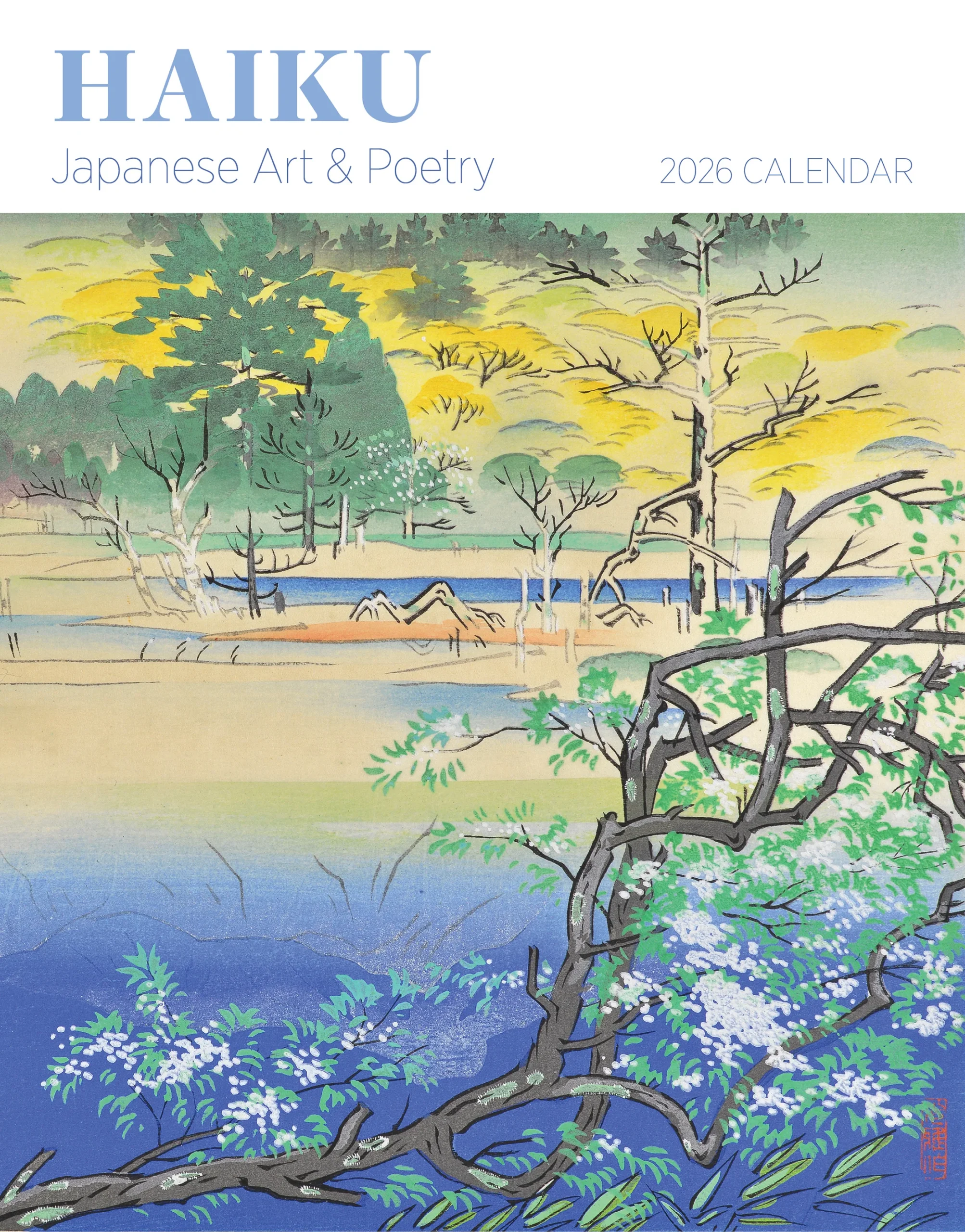 Haiku: Japanese Art and Poetry 2026 Mini Wall Calendar