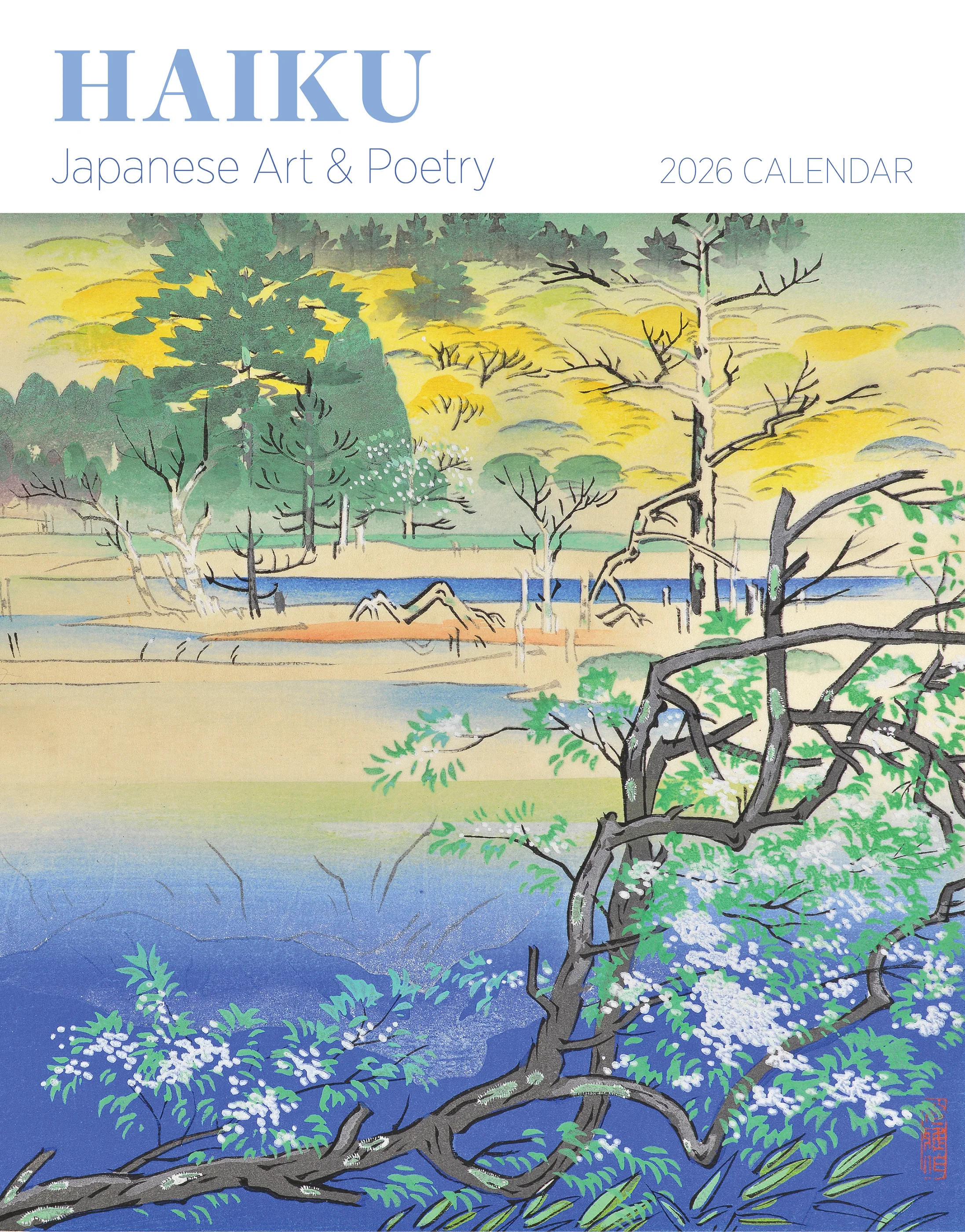 Haiku: Japanese Art and Poetry 2026 Mini Wall Calendar