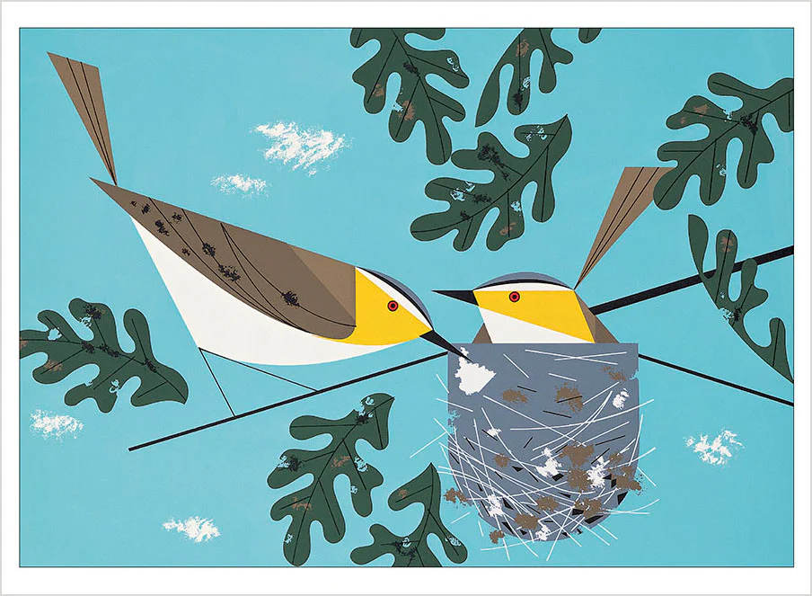 Birds by Charley Harper Book of Postcards 6 Birds by Charley Harper Book of Postcards