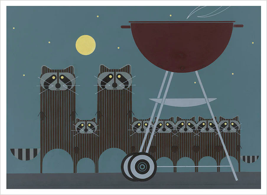 Charley Harper: The Animal Kingdom Book of Postcards