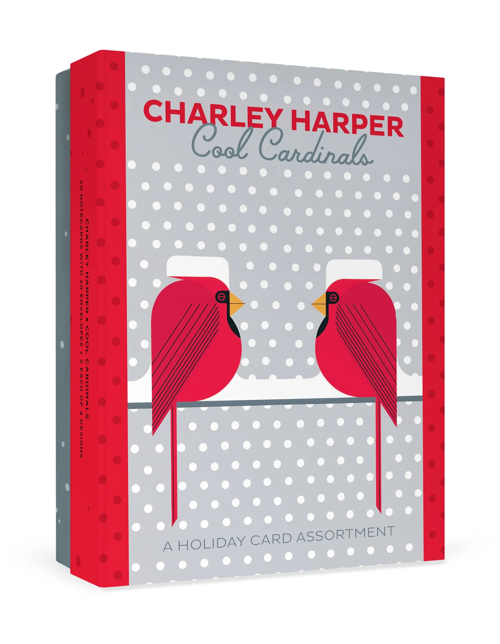 Charley Harper: Cool Cardinals Holiday Card Assortment