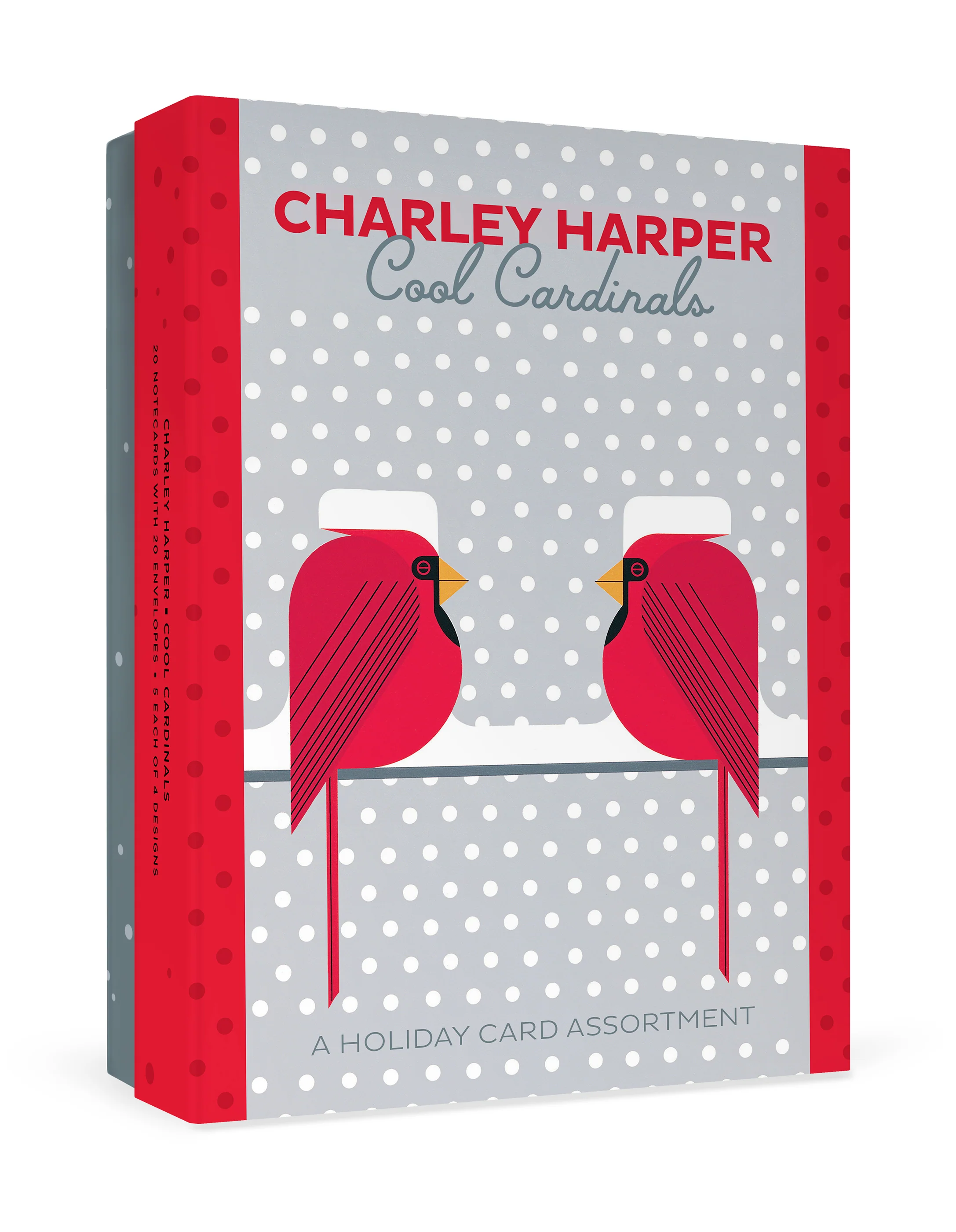 Charley Harper: Cool Cardinals Holiday Card Assortment