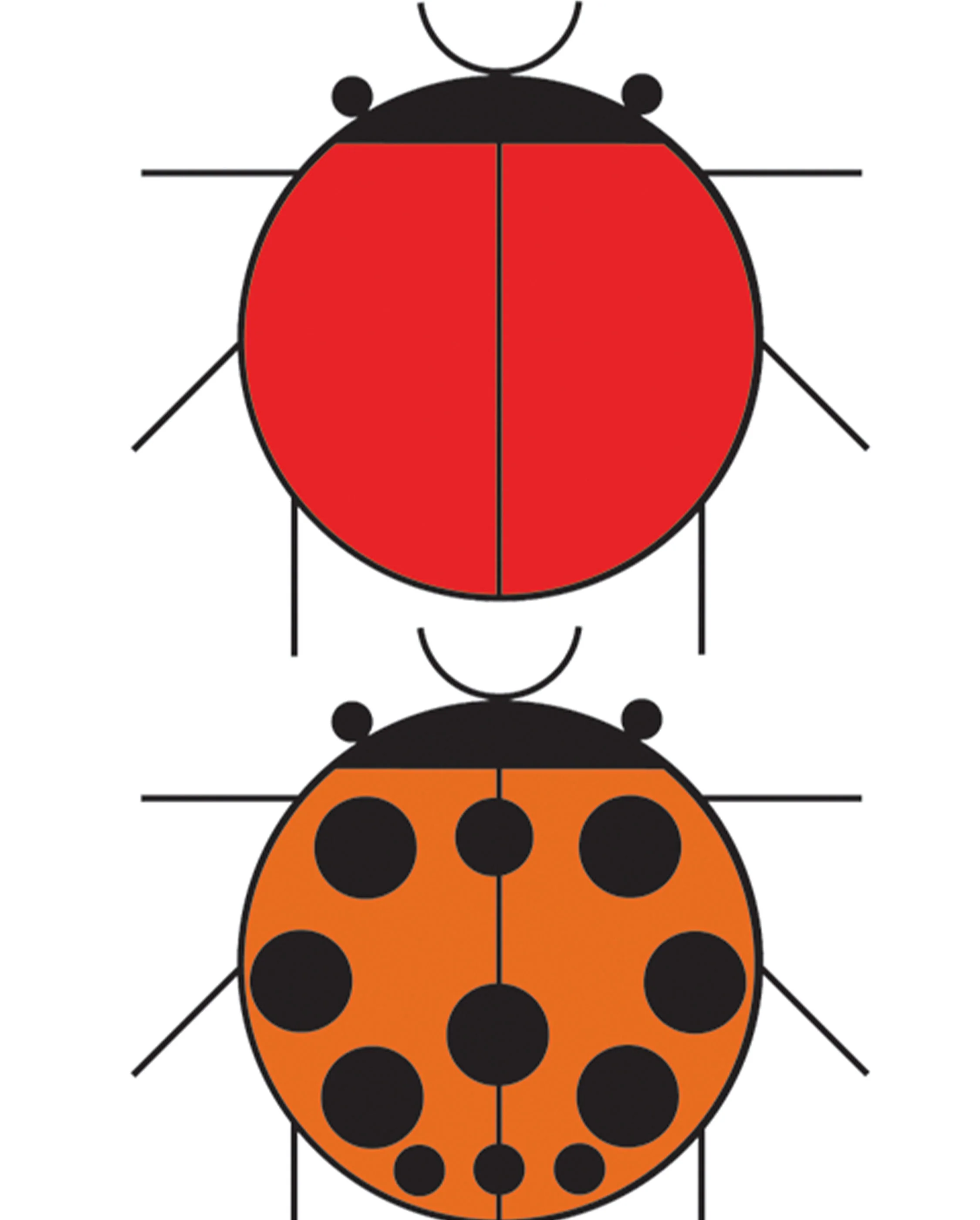Charley Harper: Ladybug Sampler Bookmark