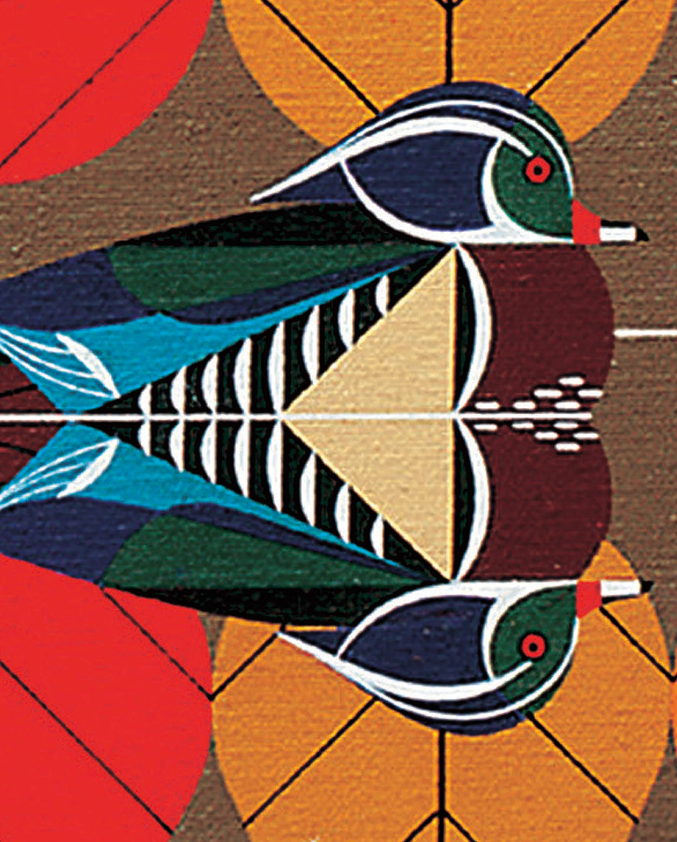 Charley Harper: Octoberama Bookmark