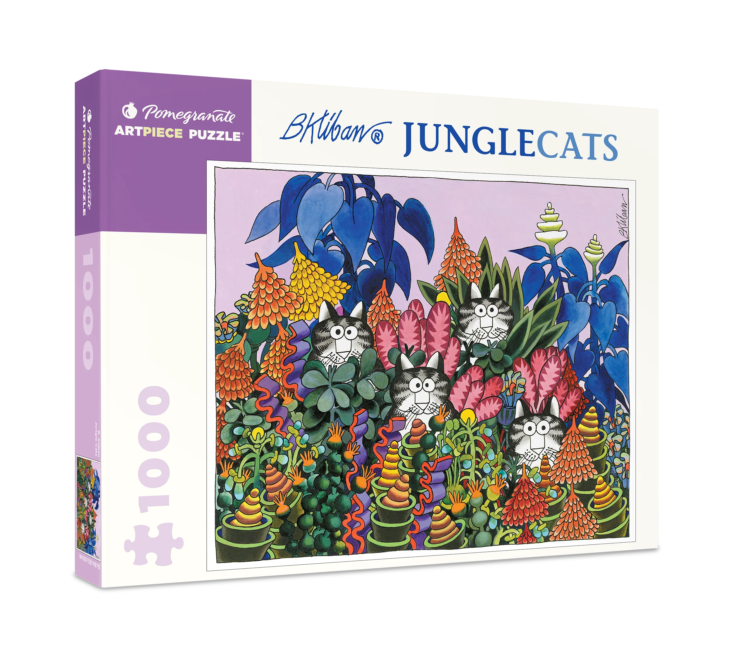 B. Kliban: Jungle Cats 1000-Piece Jigsaw Puzzle