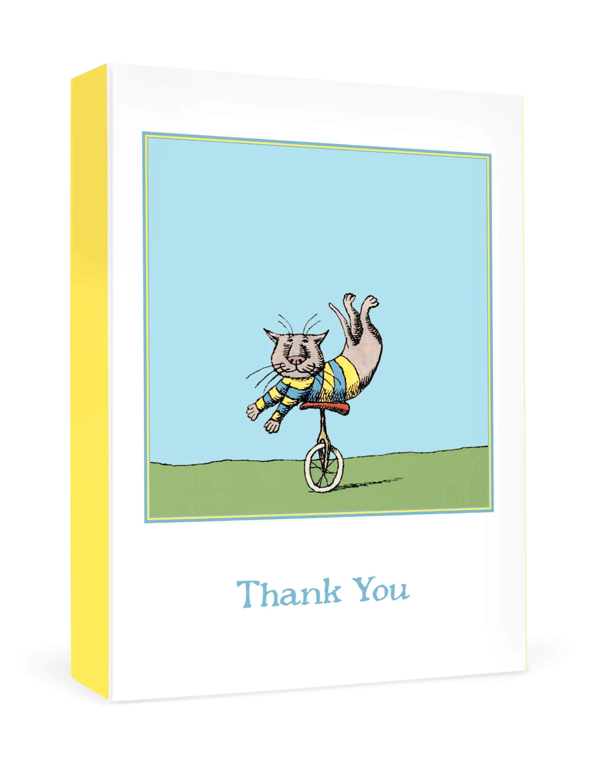 Edward Gorey: Unicycle Cat Boxed Thank You Notes