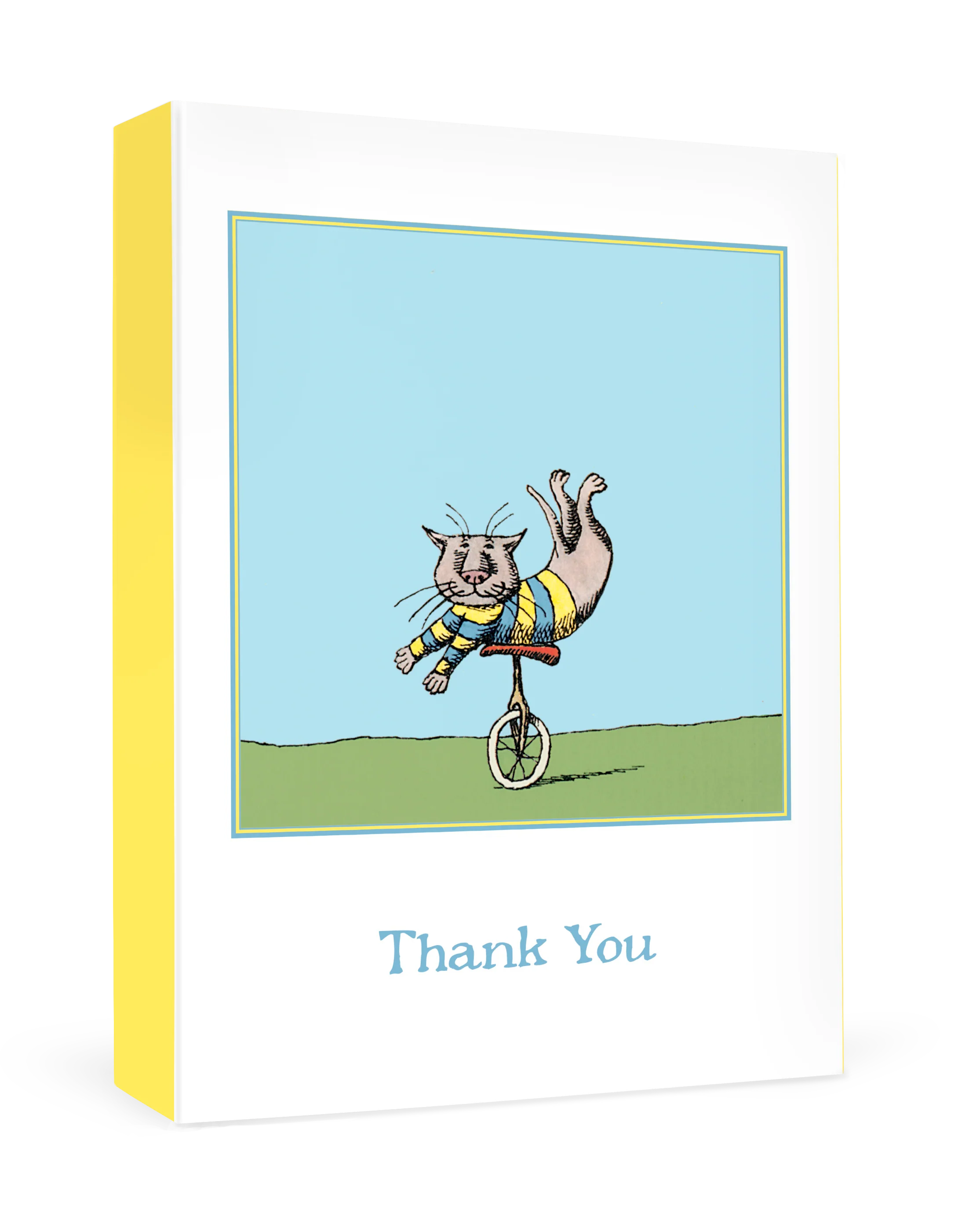 Edward Gorey: Unicycle Cat Boxed Thank You Notes