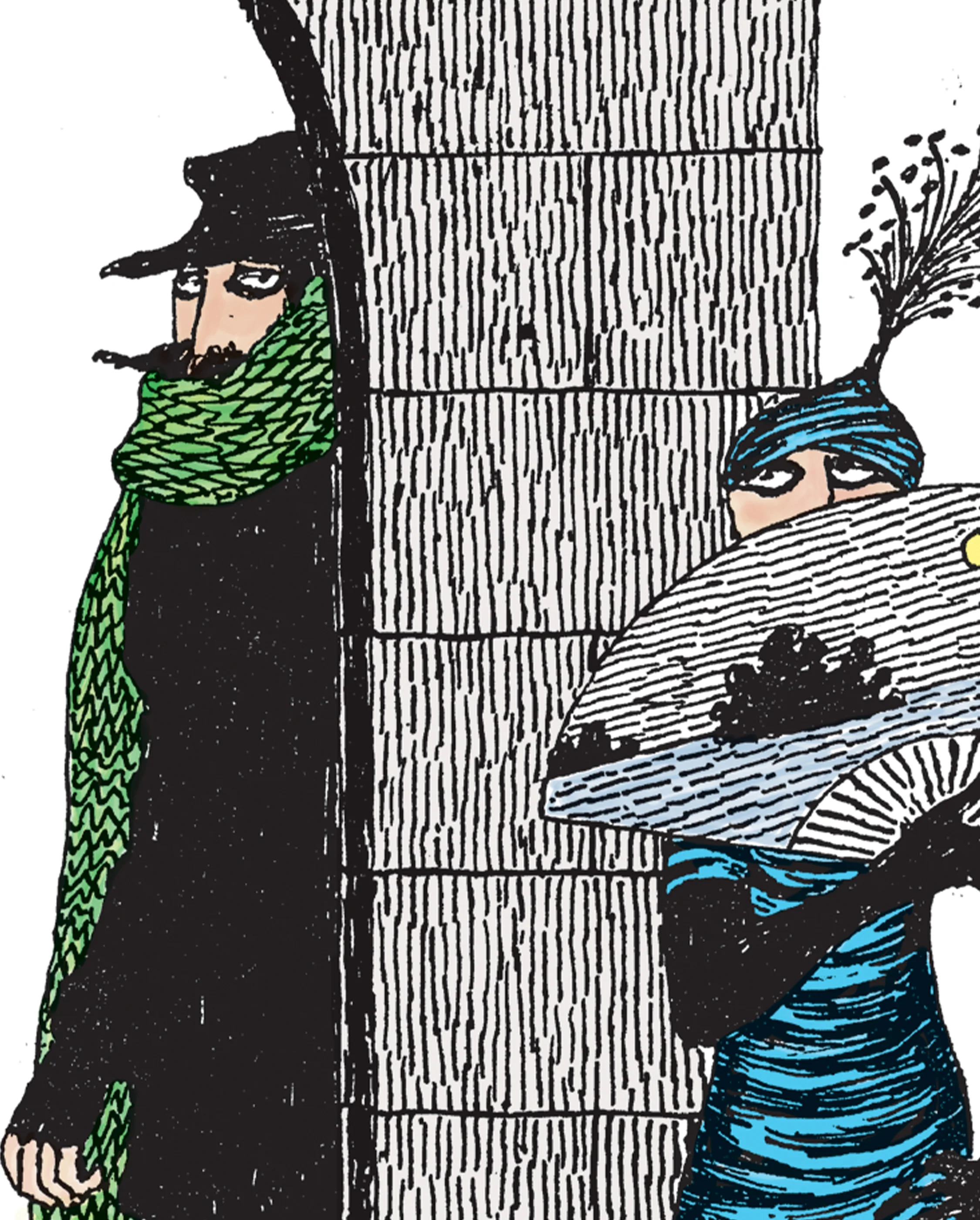 Edward Gorey: Mystery! Bookmark