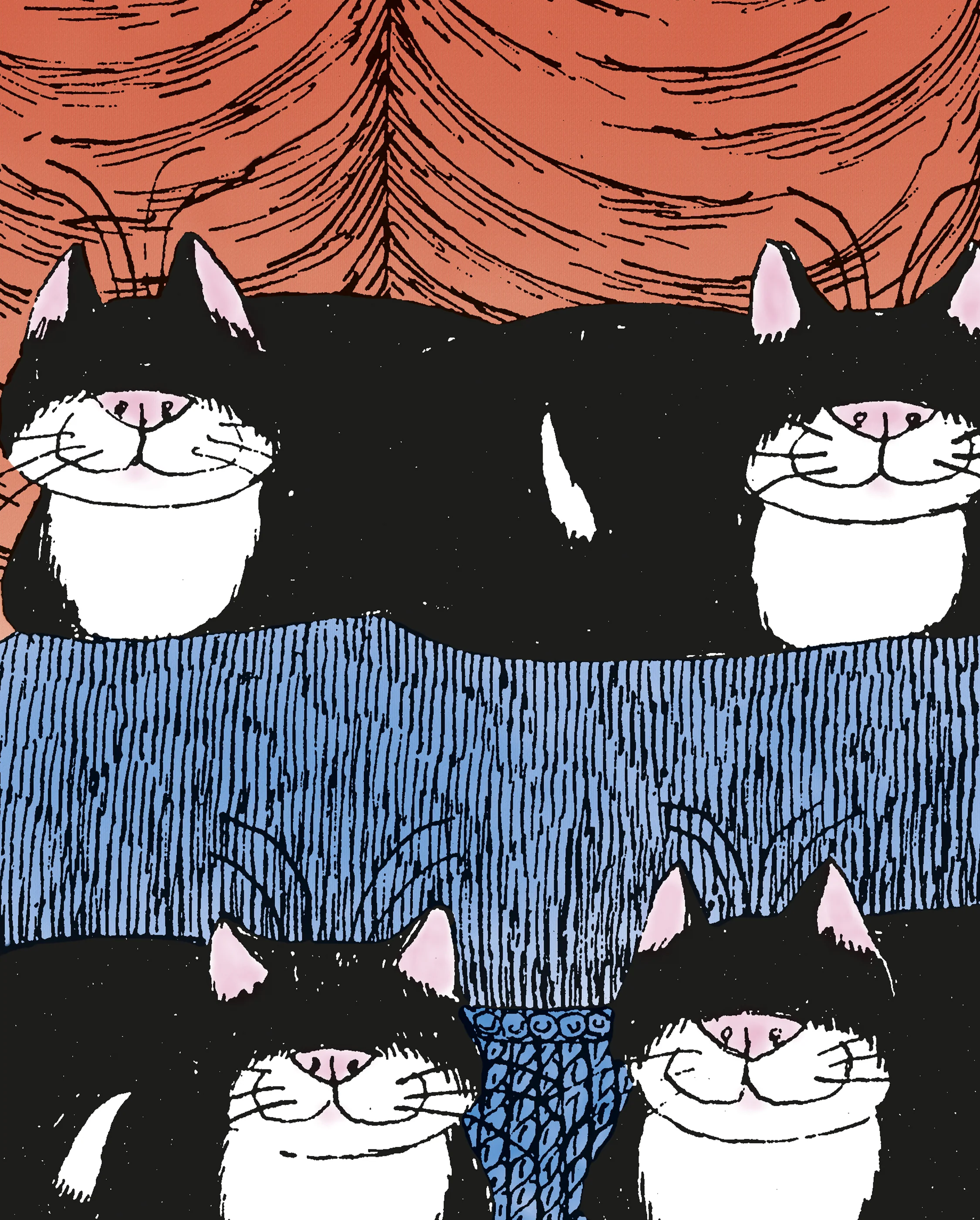 Edward Gorey: Jellicle Cats Bookmark