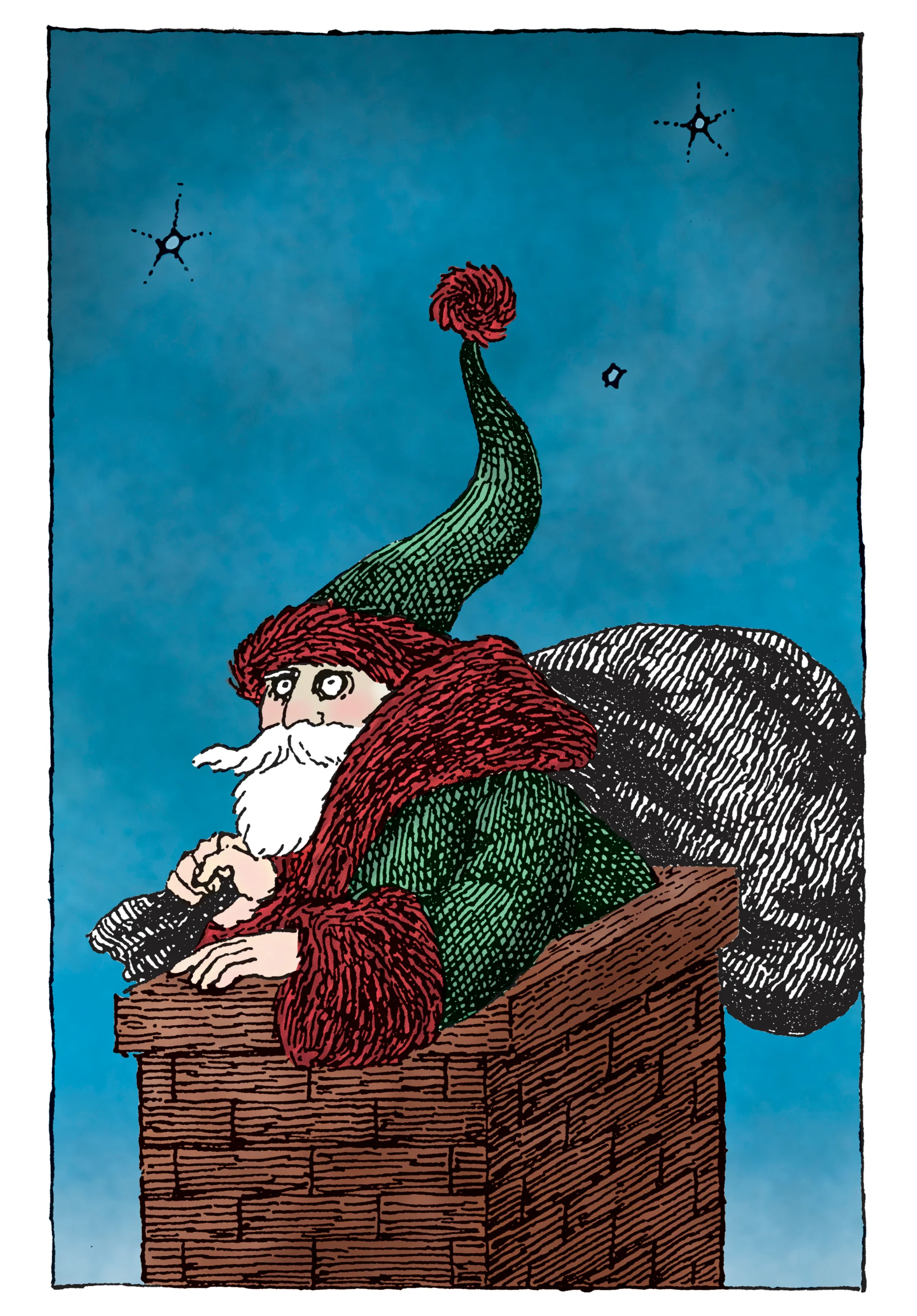 Edward Gorey: Santa: The Concept Holiday Cards 2 Edward Gorey: Santa: The Concept Holiday Cards
